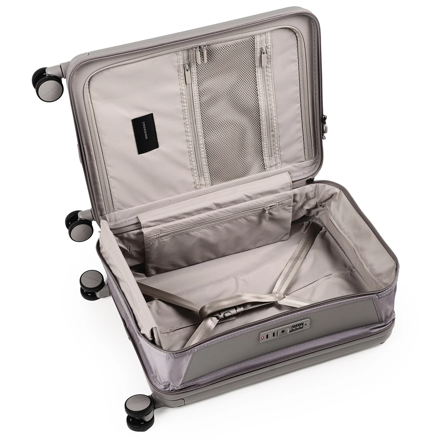 Crossing Ori Collapsible Polycarbonate Carry On 20" Luggage - Image 15