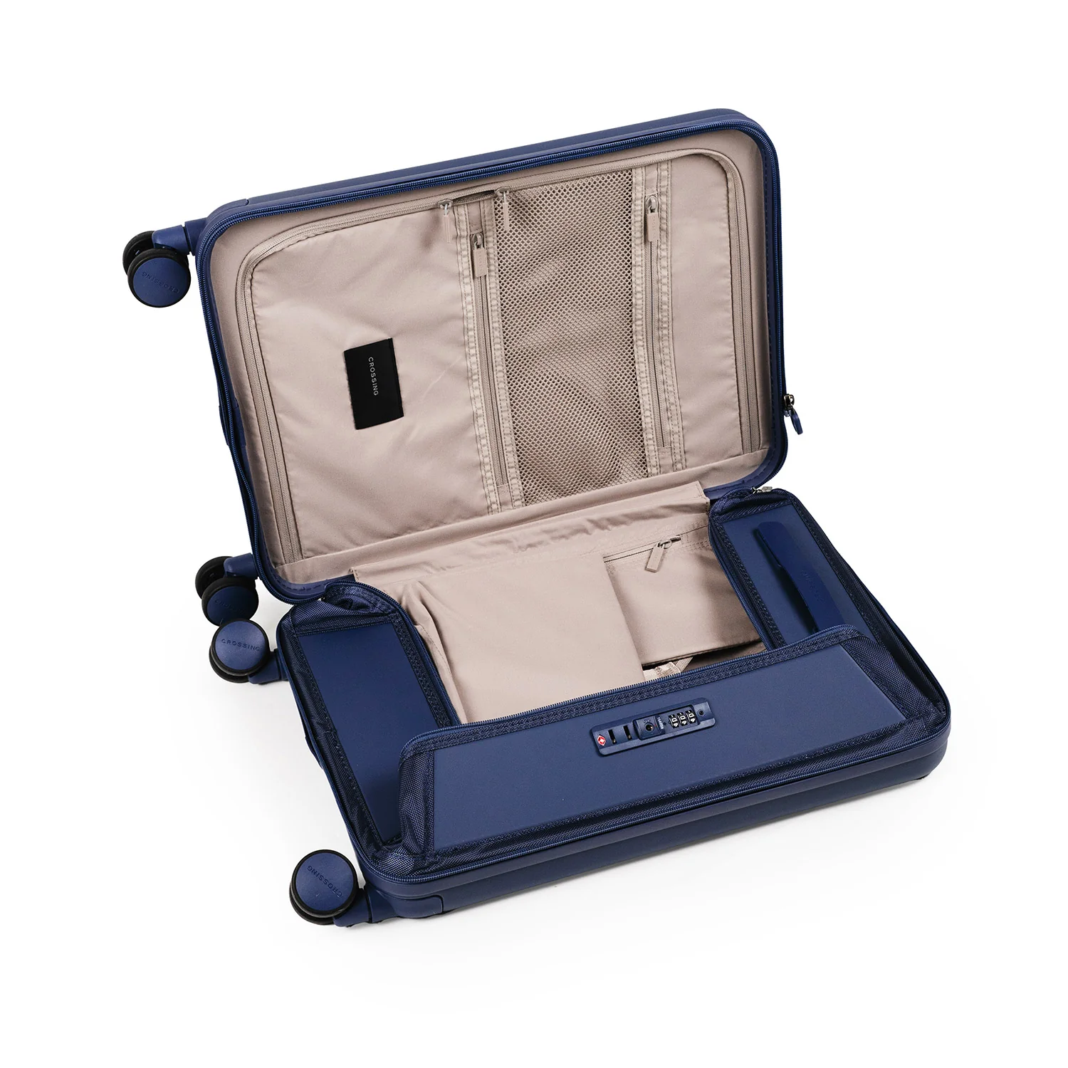 Crossing Ori Collapsible Polycarbonate Carry On 20" Luggage - Image 24