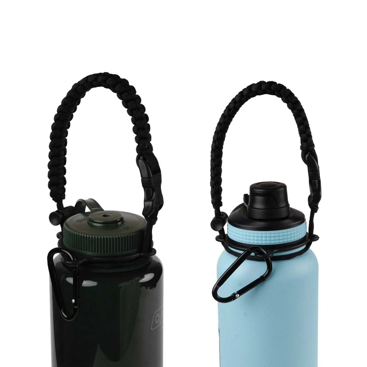 Crossing Paracord Bottle Carrier Strap with Carabiner - Image 49