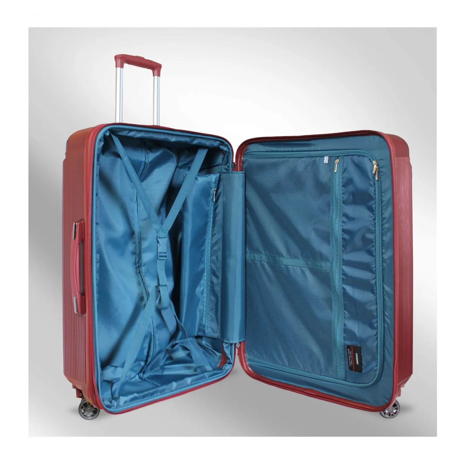 Crossing Pioneer V.2  20" Carry-on Double Zip Luggage - Image 15