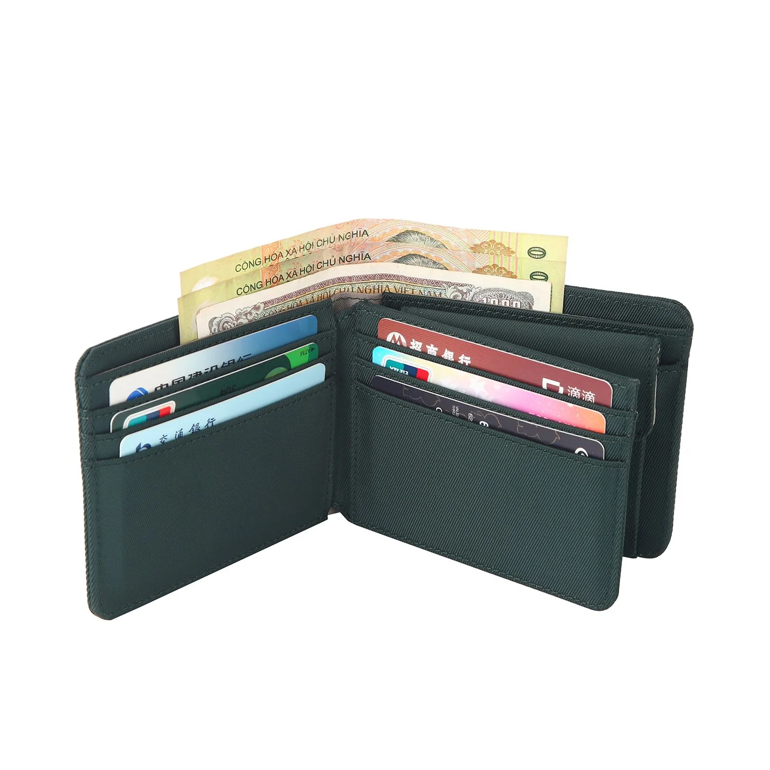 Crossing RFID Bifold Wallet with Coin Pocket & Card Flap V2 - Image 17