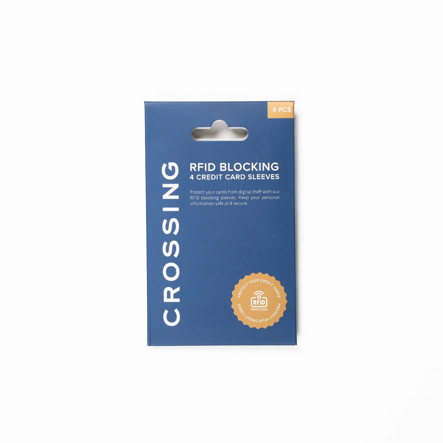 Crossing RFID Blocking Credit Card Sleeves Set Of 4 - Image 5