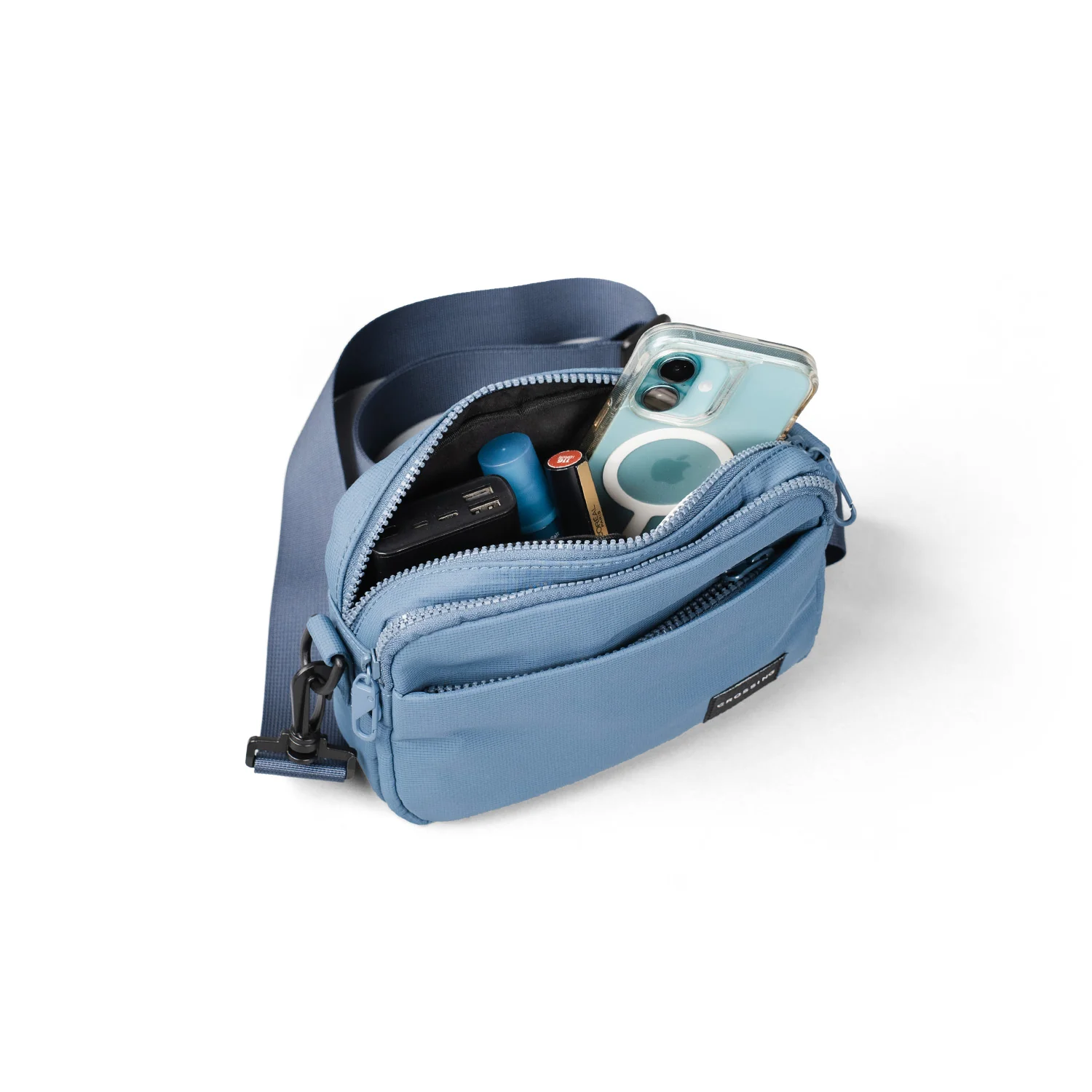 Crossing Sam Anti-Theft RFID Crossbody Bag - Image 22