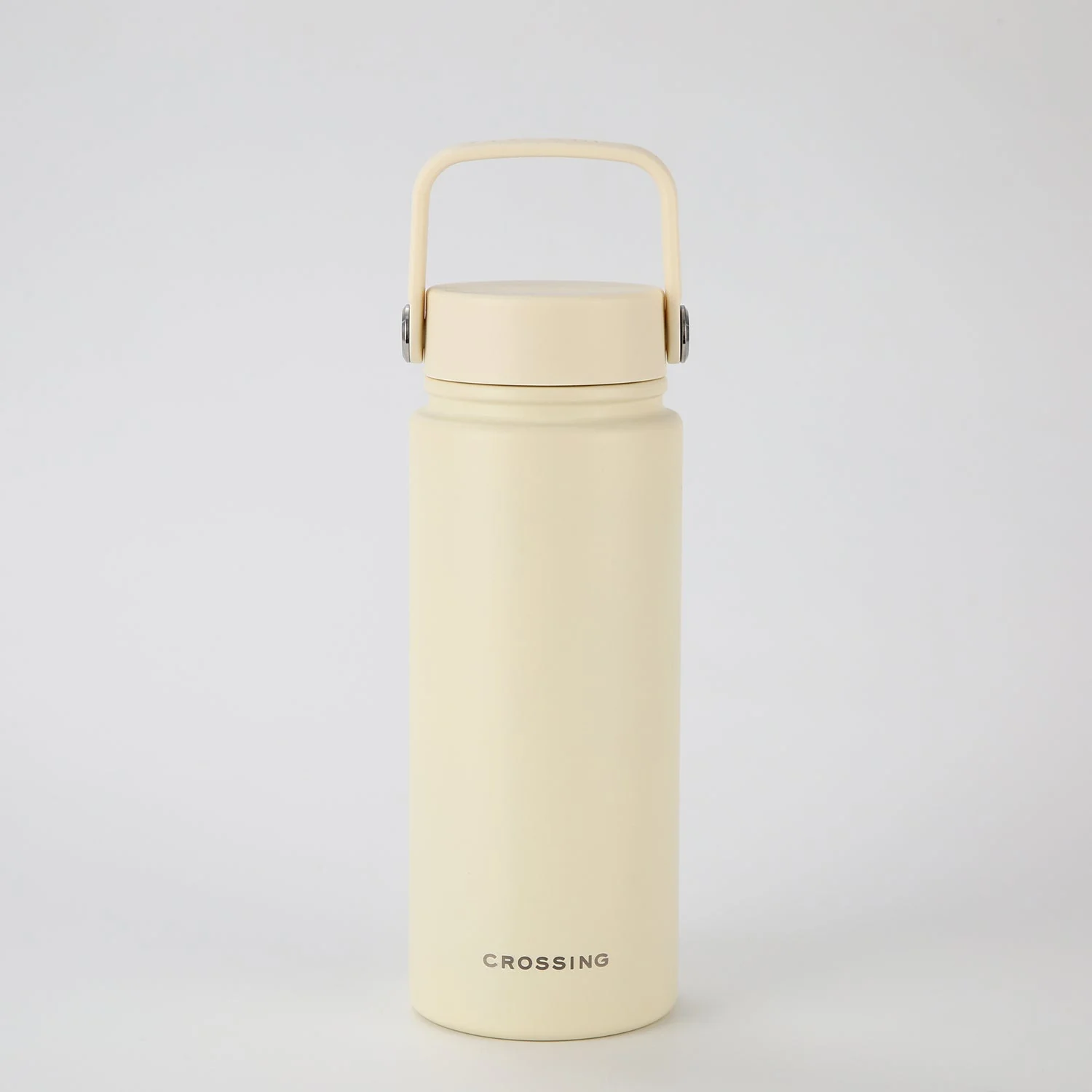 Crossing Urban Ceramic S/S Insulated Flat Cap Bottle With Handle 600ml (SA)
