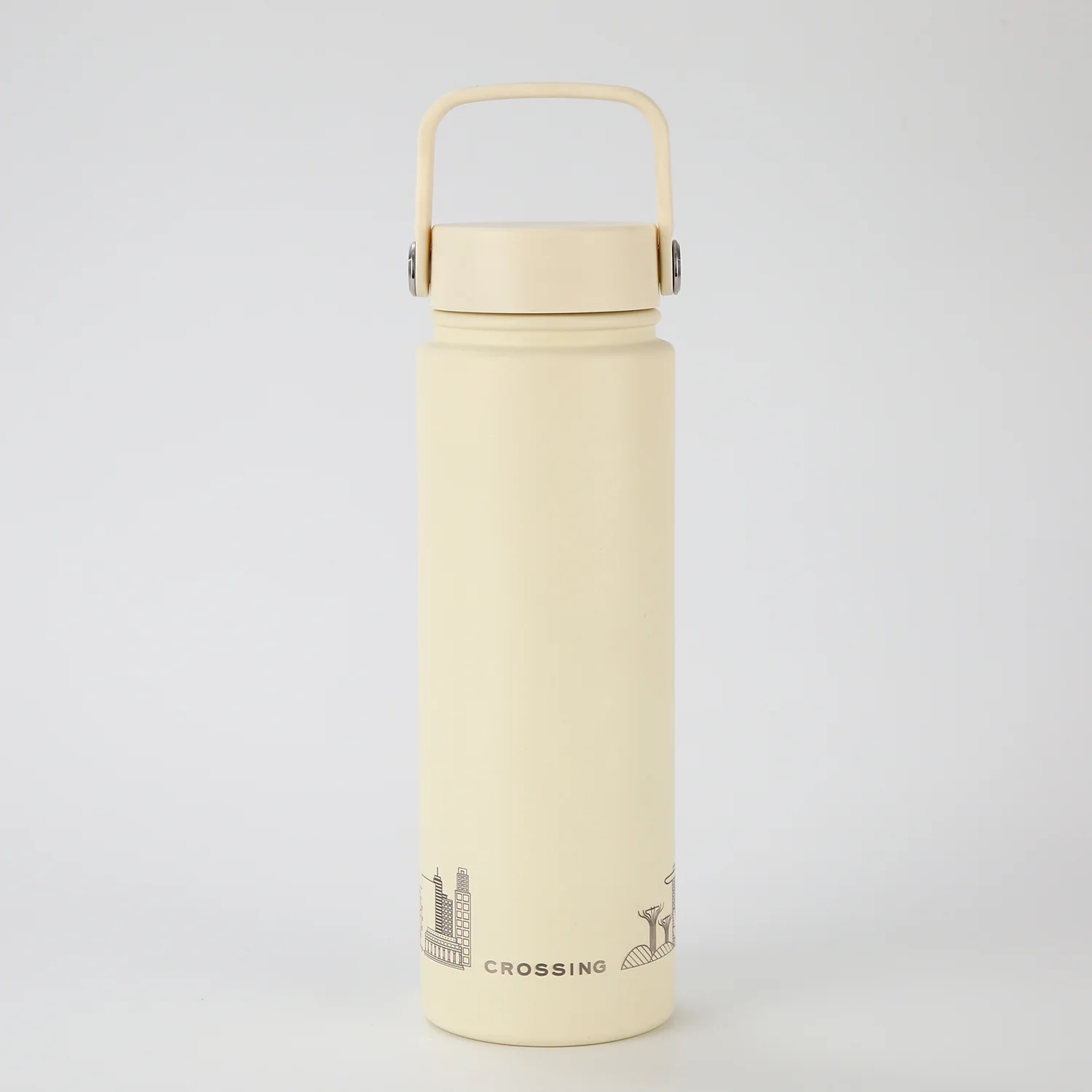 Crossing Urban Ceramic S/S Insulated Flat Cap Bottle With Handle 720ml - Image 32