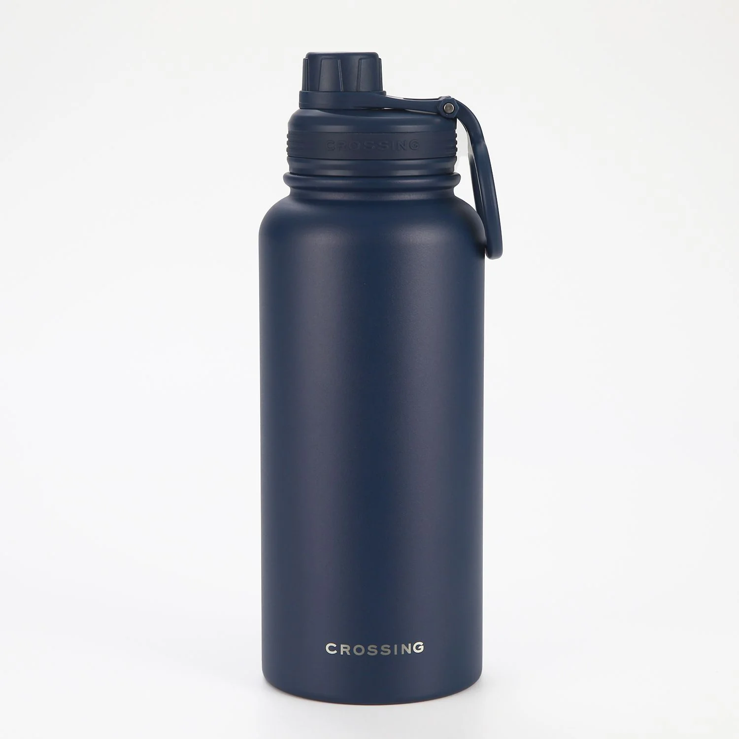 Crossing Urban Ceramic S/S Insulated Screw Cap Sports Bottle With Handle 1000ml - Image 9