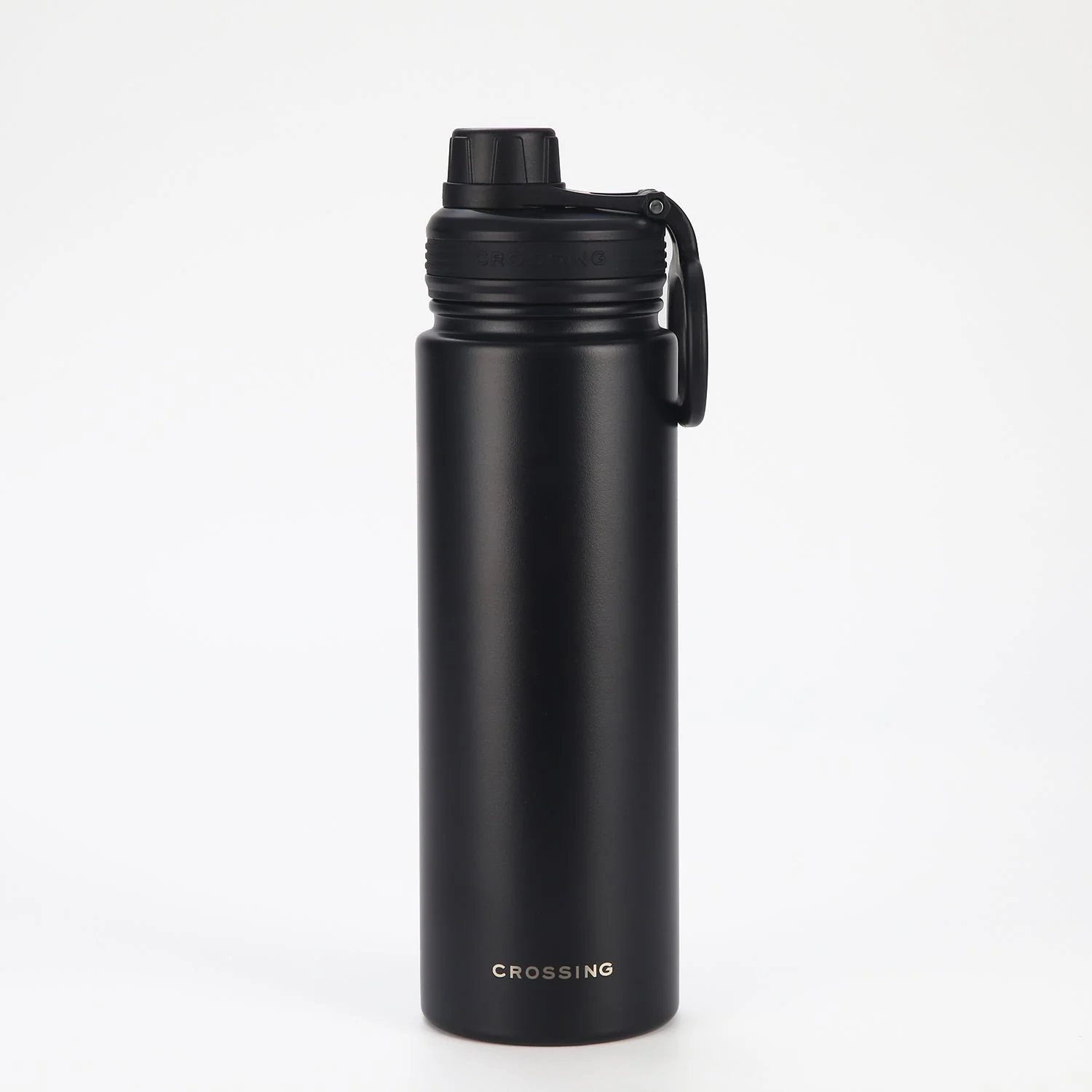 Crossing Urban Ceramic S/S Insulated Screw Cap Sports Bottle With Handle 720ml - Image 9