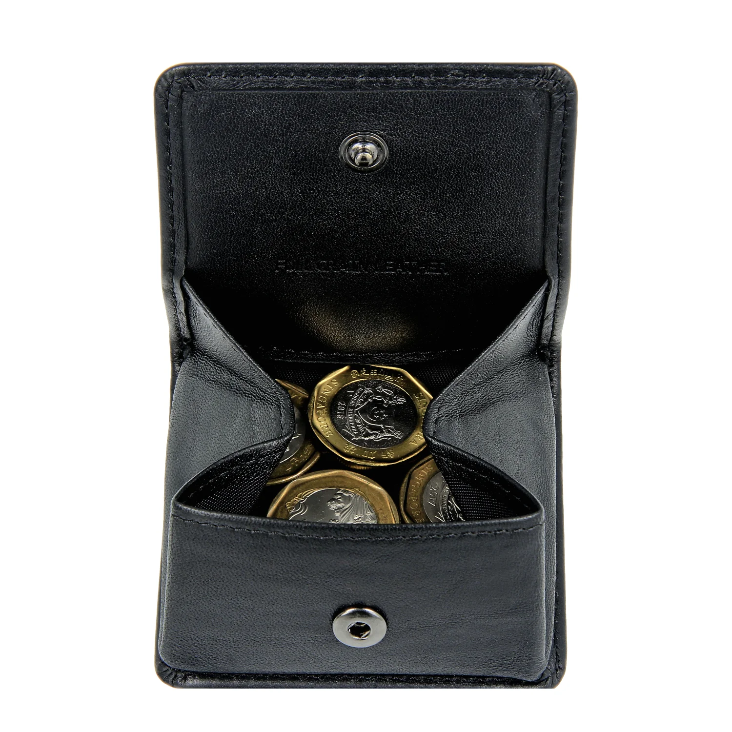 Crossing Vintage Leather Coin Pouch - Image 3