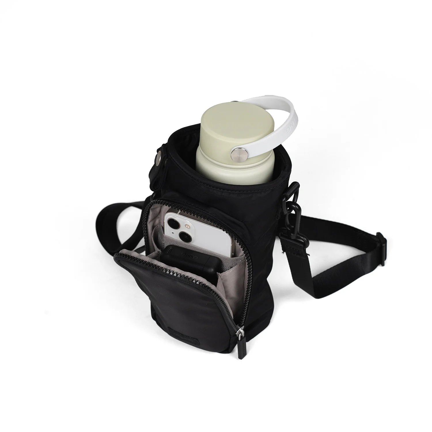 Crossing Water Bottle Crossbody Bag With  Front Pocket 2L - Image 2