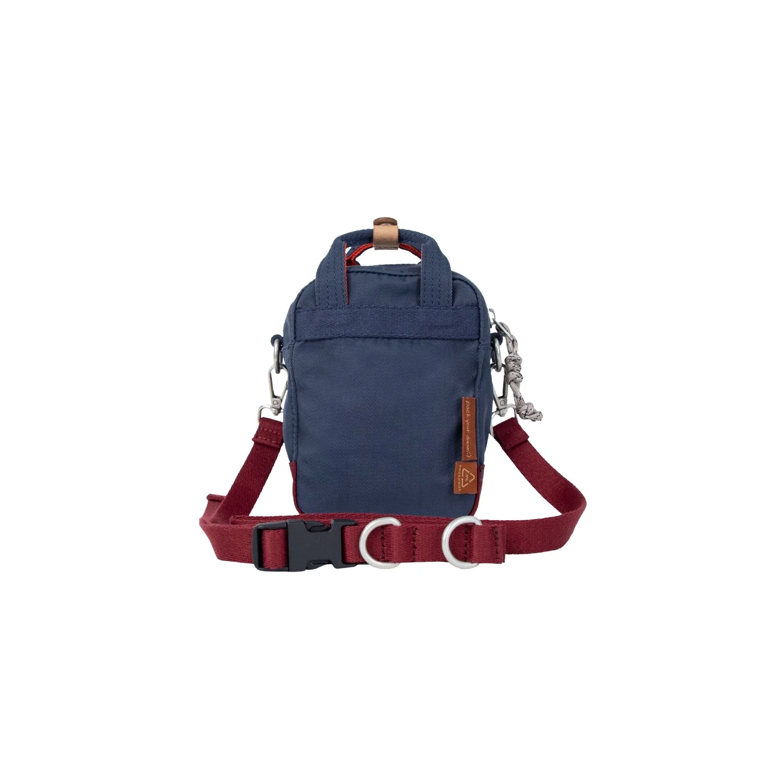 Doughnut Macaroon Tiny Happy Camper Series Crossbody - Image 4