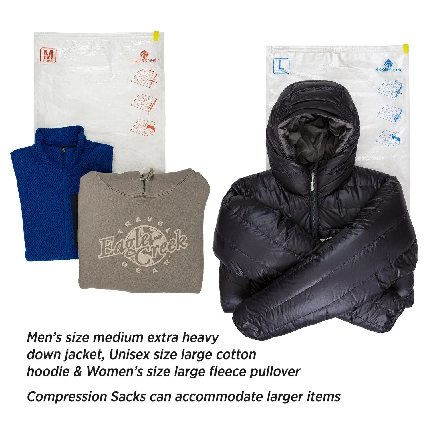Eagle Creek Pack-It Compression Sac Set M/L - Image 2
