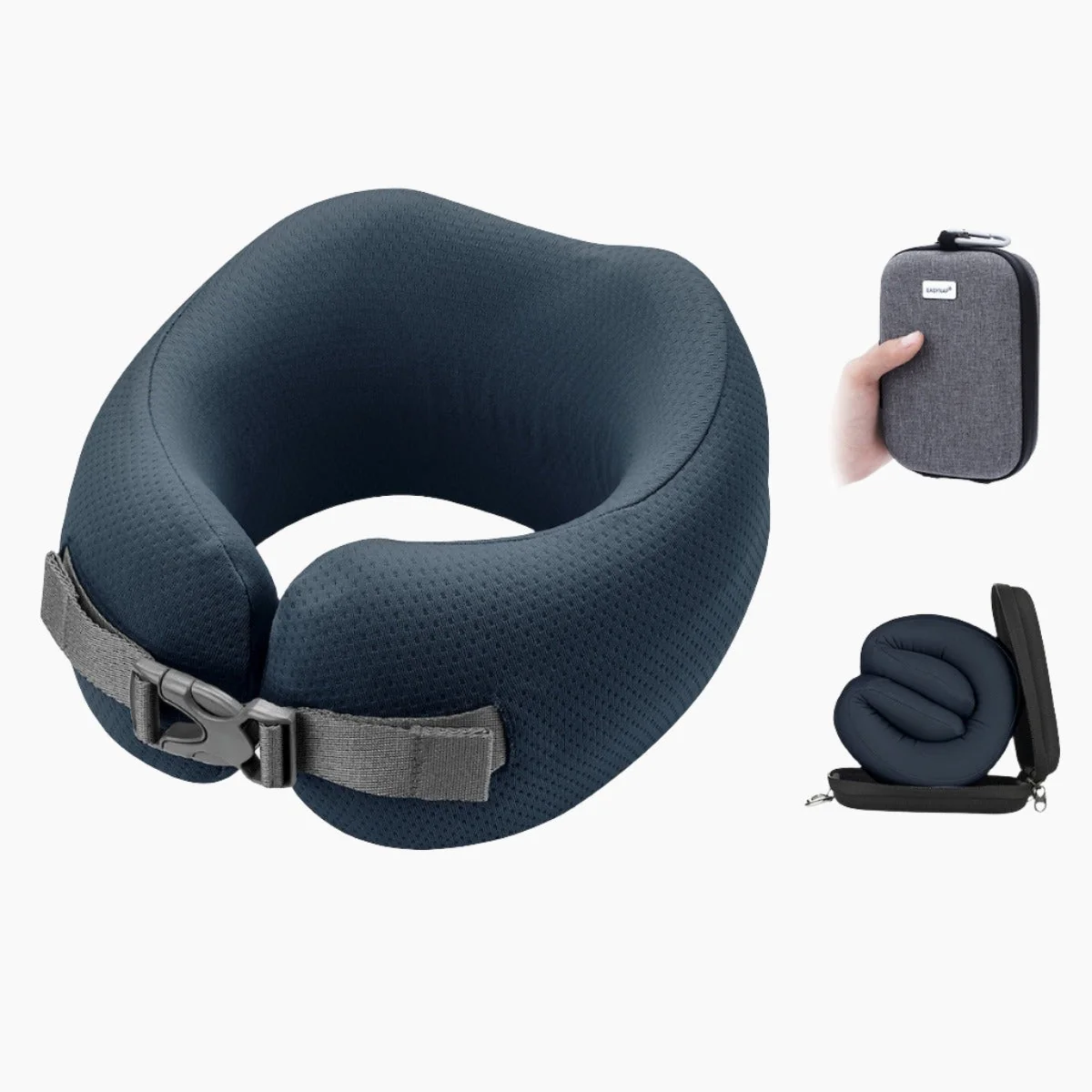 Easynap Foldable Pocket Travel Neck Pillow With Pouch Small - Image 10