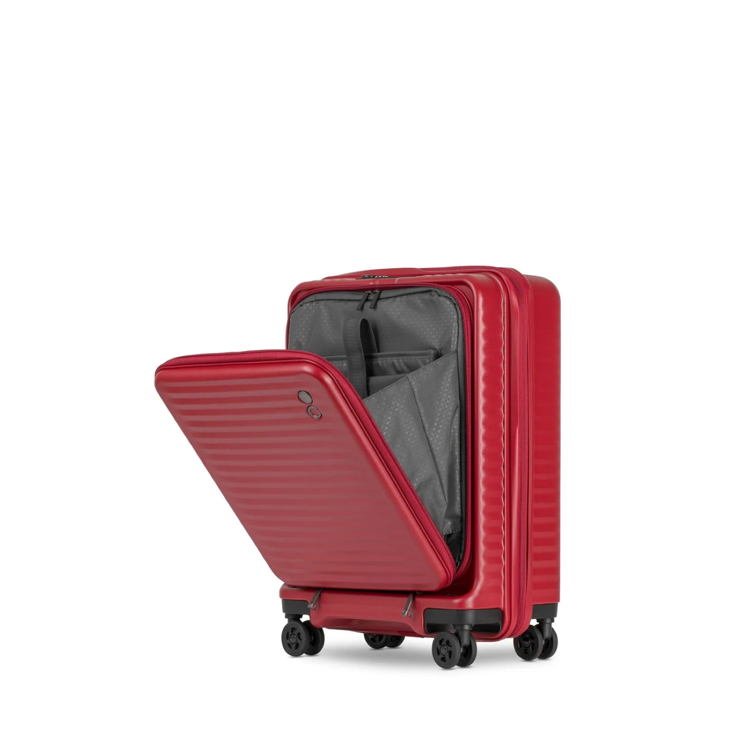 Echolac Celestra 20" Carry On Luggage Expandable Spinner With Front Access Opening - Image 24