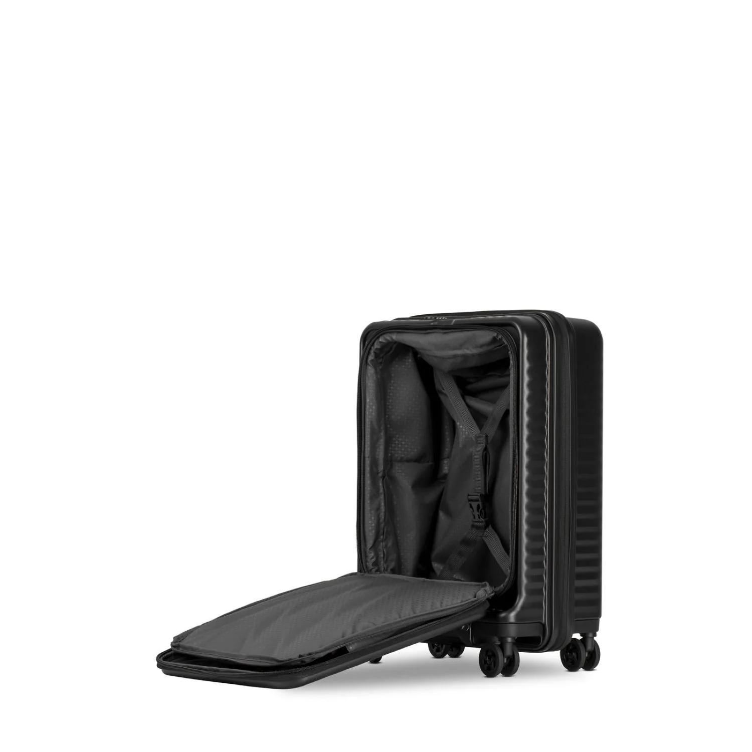 Echolac Celestra 20" Carry On Luggage Expandable Spinner With Front Access Opening - Image 5