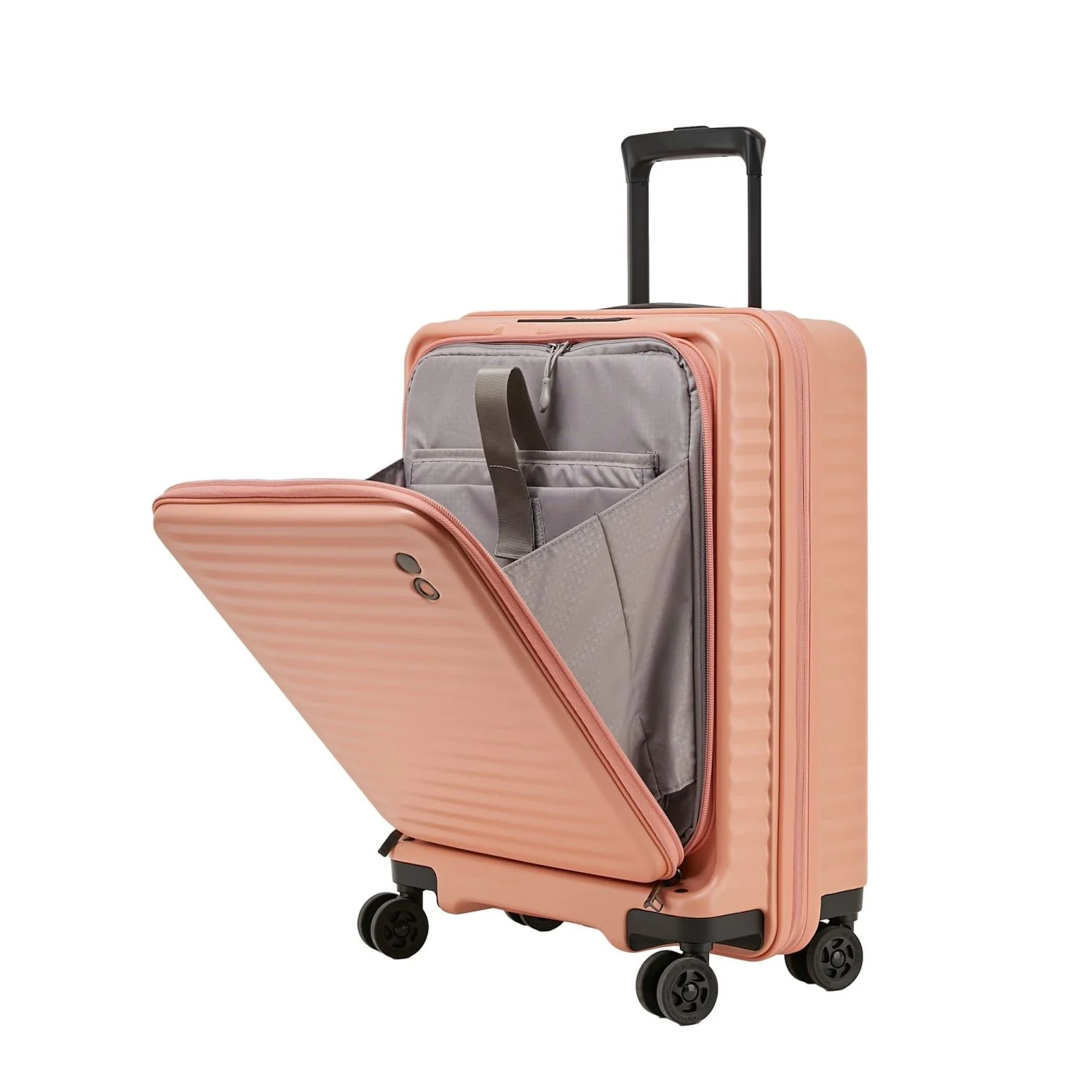 Echolac Celestra 20" Carry On Upright Luggage With Front Access Opening - Image 40
