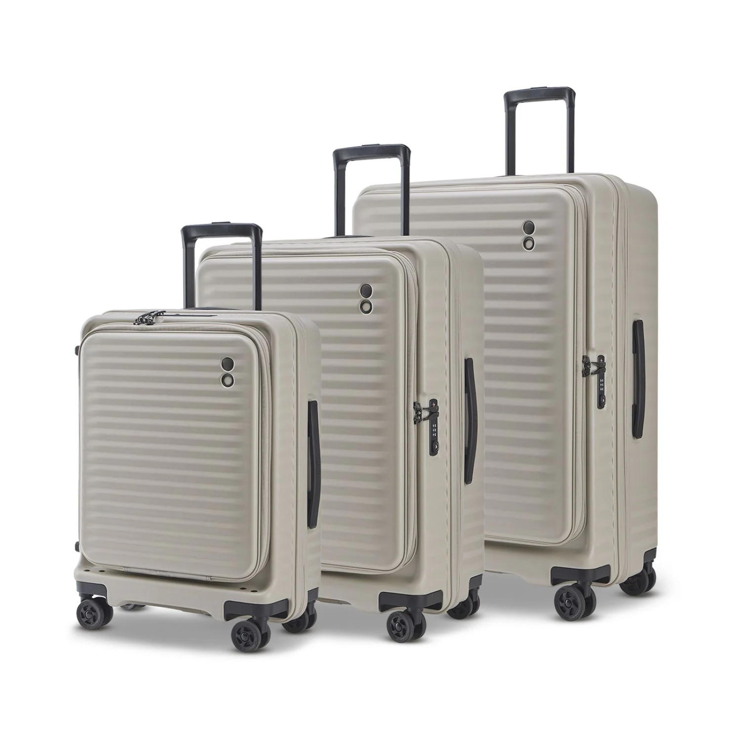 Echolac Celestra 20" Carry On Upright Luggage With Front Access Opening - Image 72