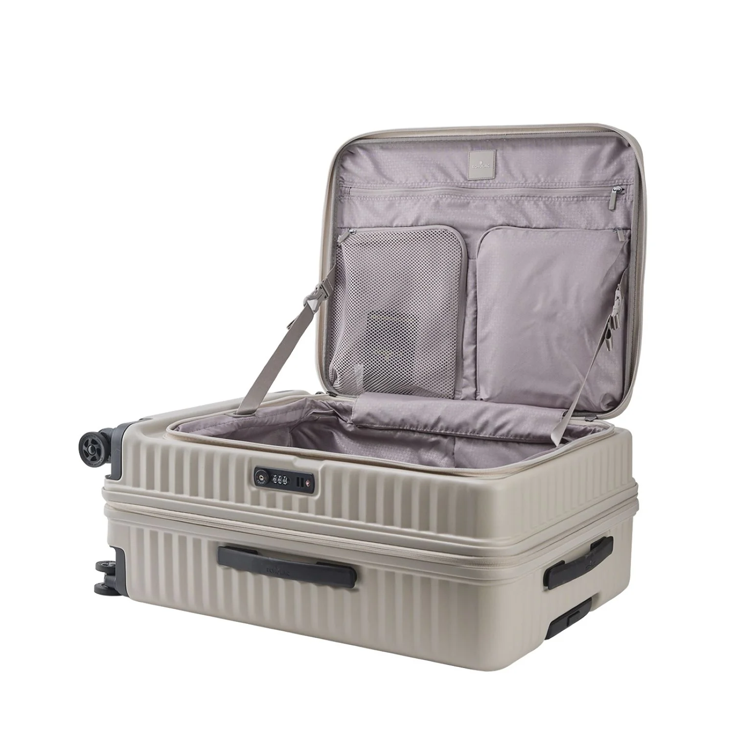 Echolac Celestra 24" Medium Upright Luggage With Front Access Opening - Image 59