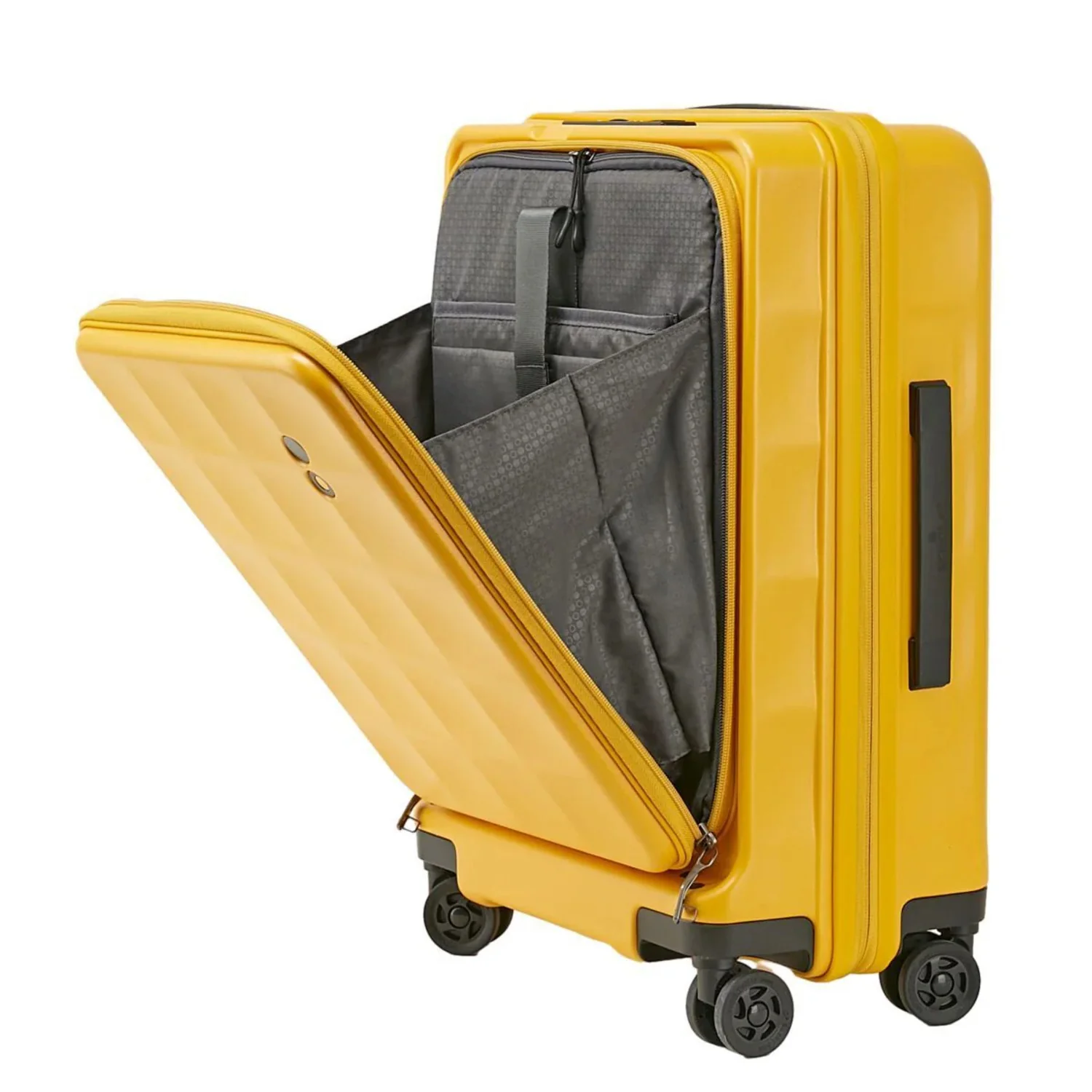 Echolac Square FX 20" Carry On Expandable Luggage With Front Access Opening - Image 20