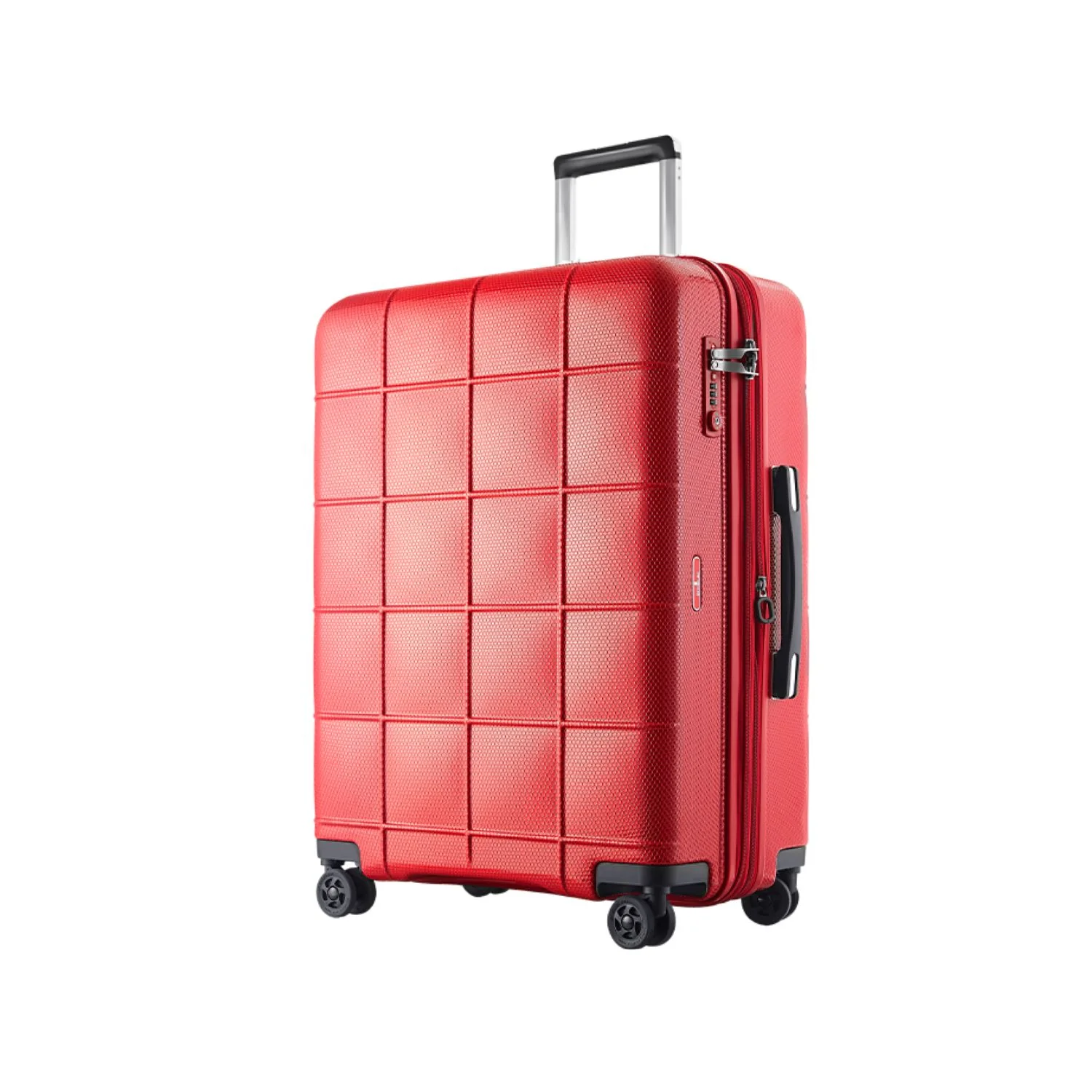 Echolac Square Pro 20" Upright Carry On Luggage with Super Silent Spinner Wheels - Image 10