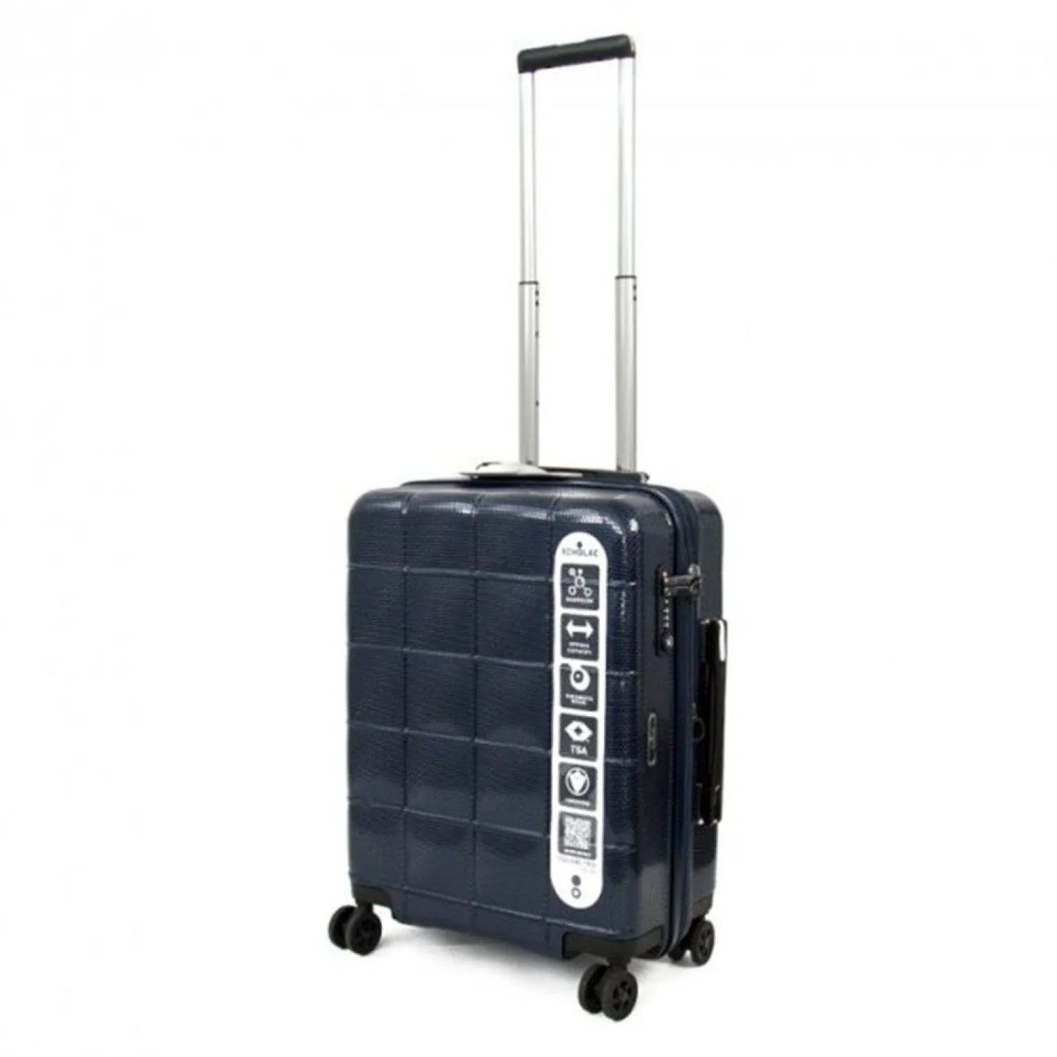Echolac Square Pro 28" Upright Large Luggage with Super Silent Spinner Wheels - Image 6