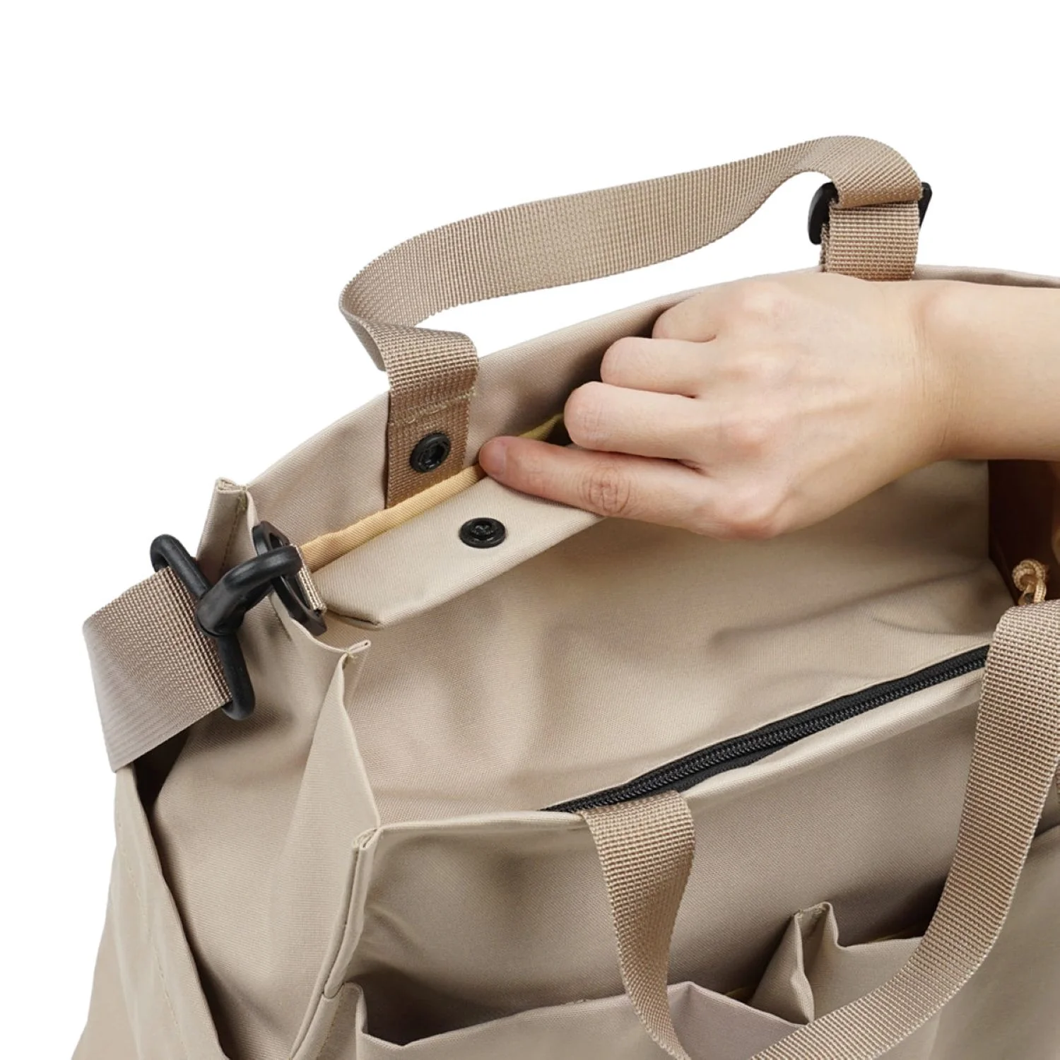 Hellolulu Luke 3 Way Vertical Tote Recycled - Image 39