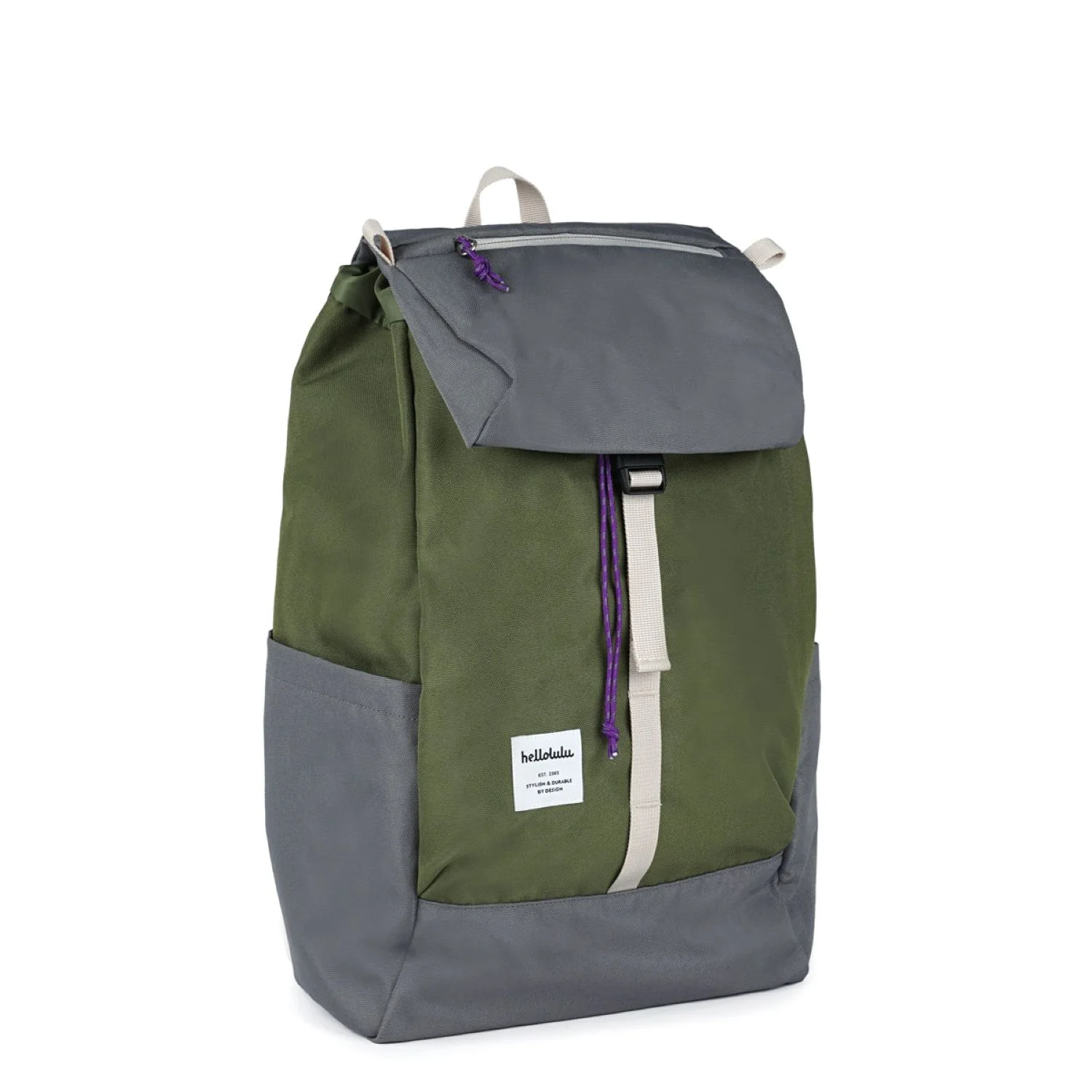 Hellolulu Saro Utility Flap Backpack M - Image 14