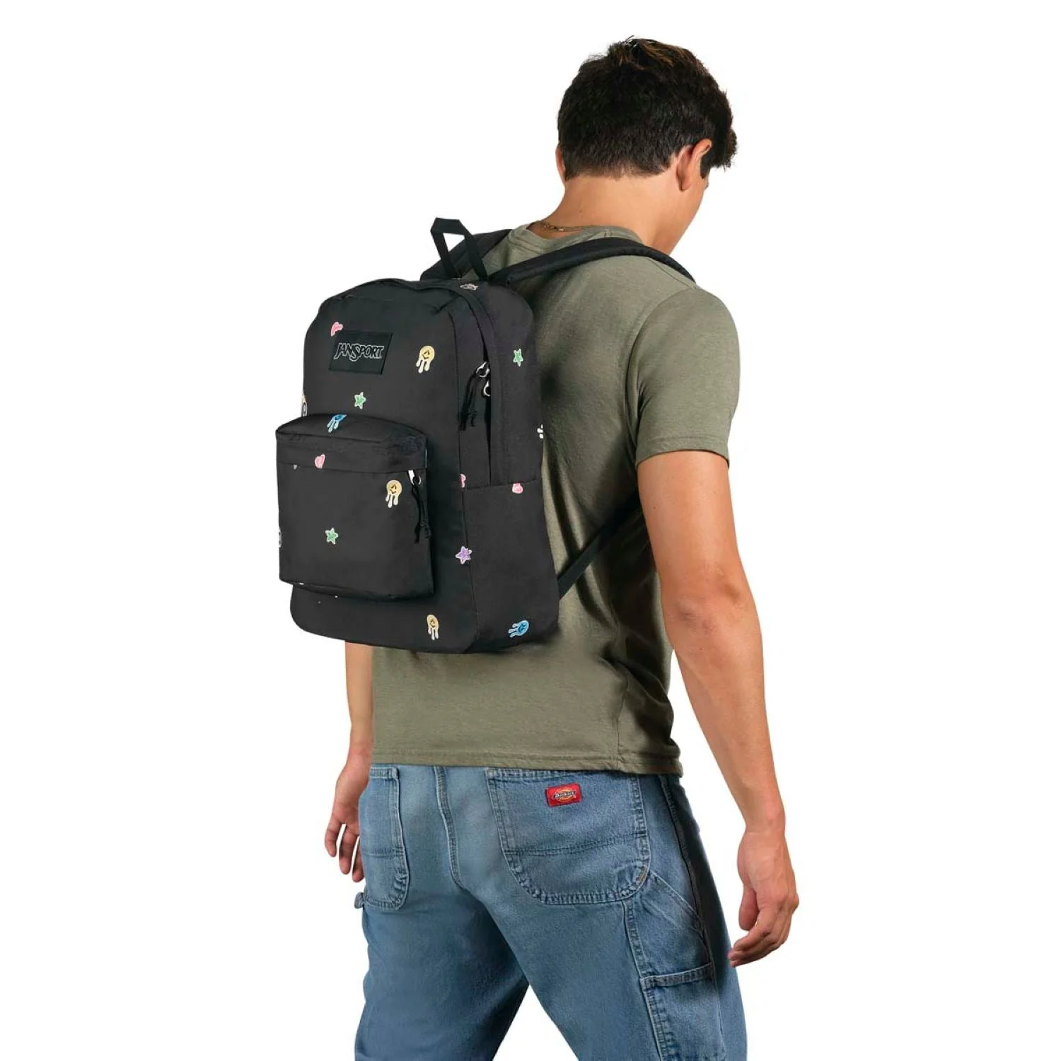 Jansport Superbreak Plus Backpack (Printed 1) (SA) - Image 142