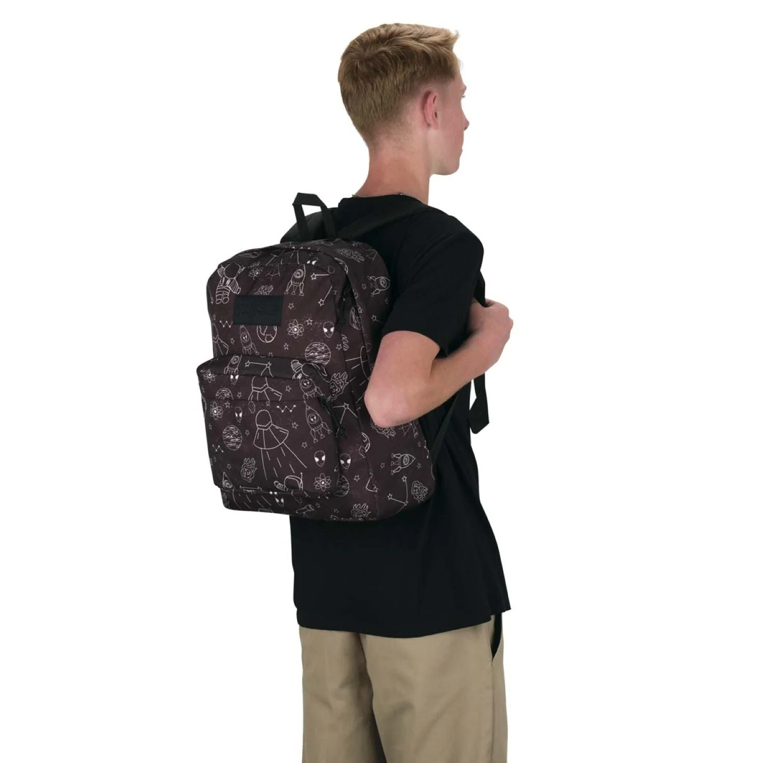 Jansport Superbreak Plus Backpack (Printed 1) (SA) - Image 8