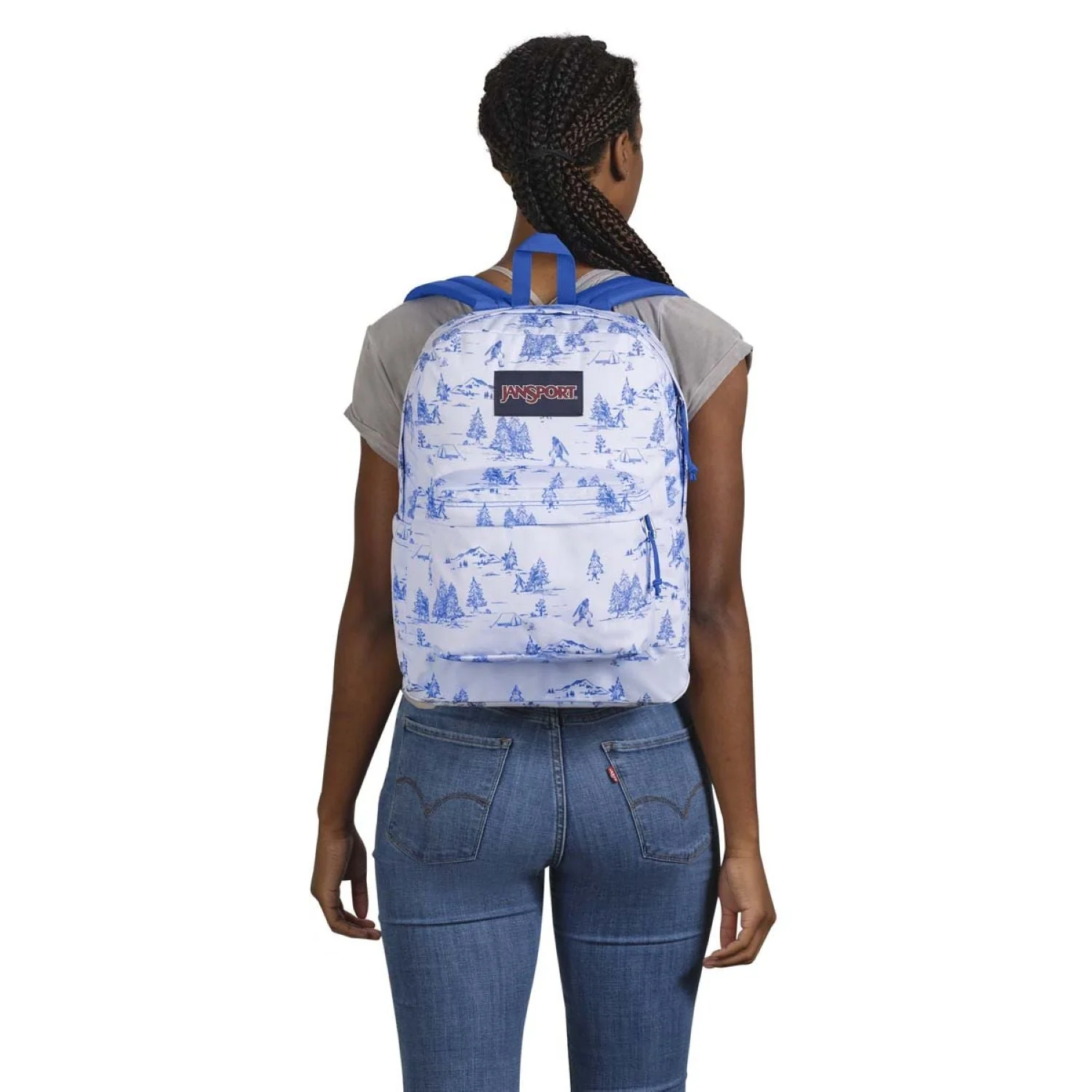 Jansport Superbreak Plus Backpack (Printed) (SA) - Image 54