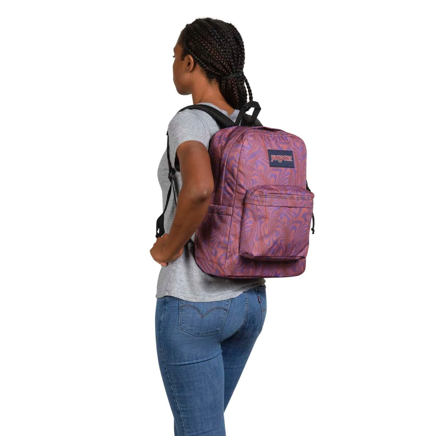 Jansport Superbreak Plus Backpack (Printed) (SA) - Image 86