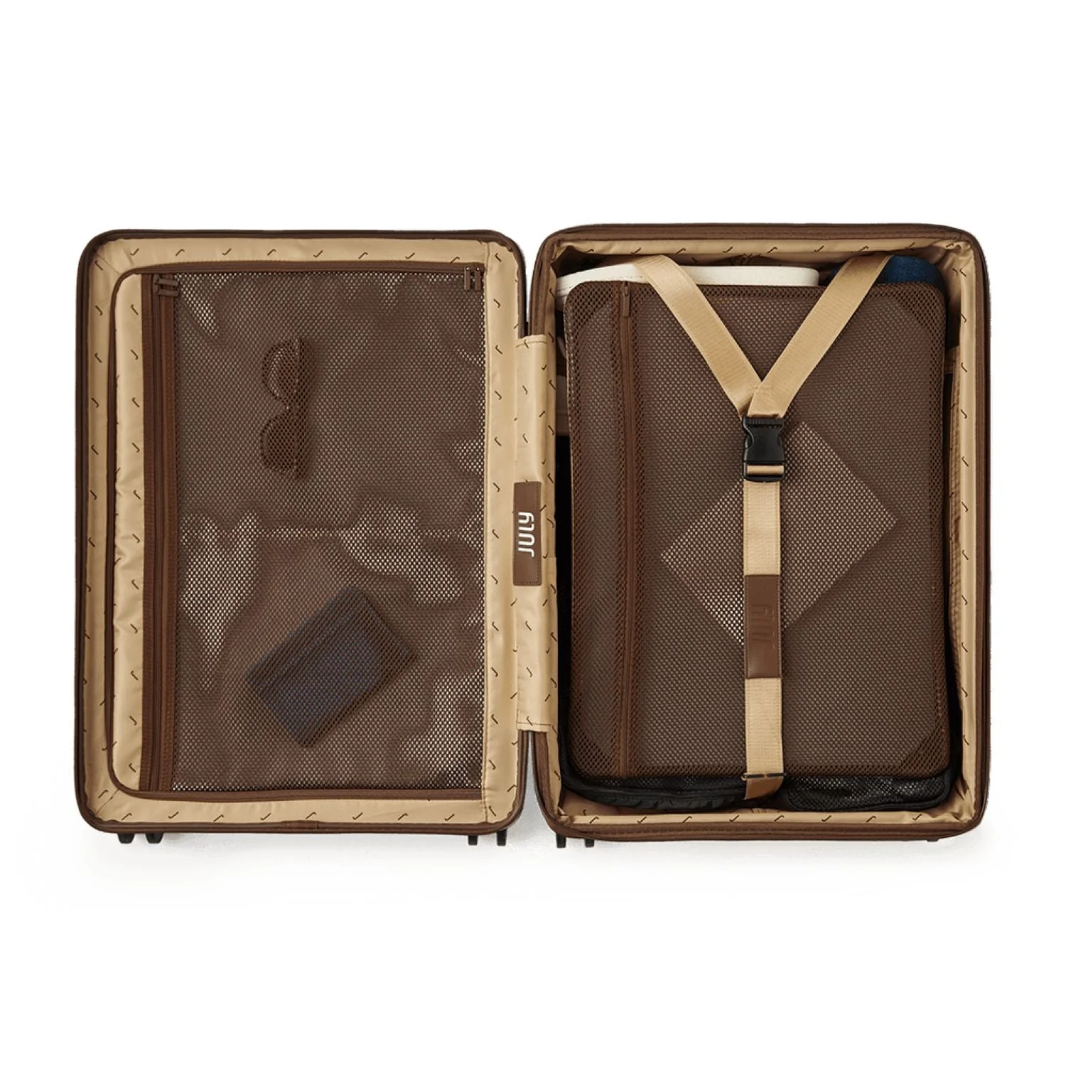 July Checked Expandable Polycarbonate 26" Luggage (SA) - Image 49