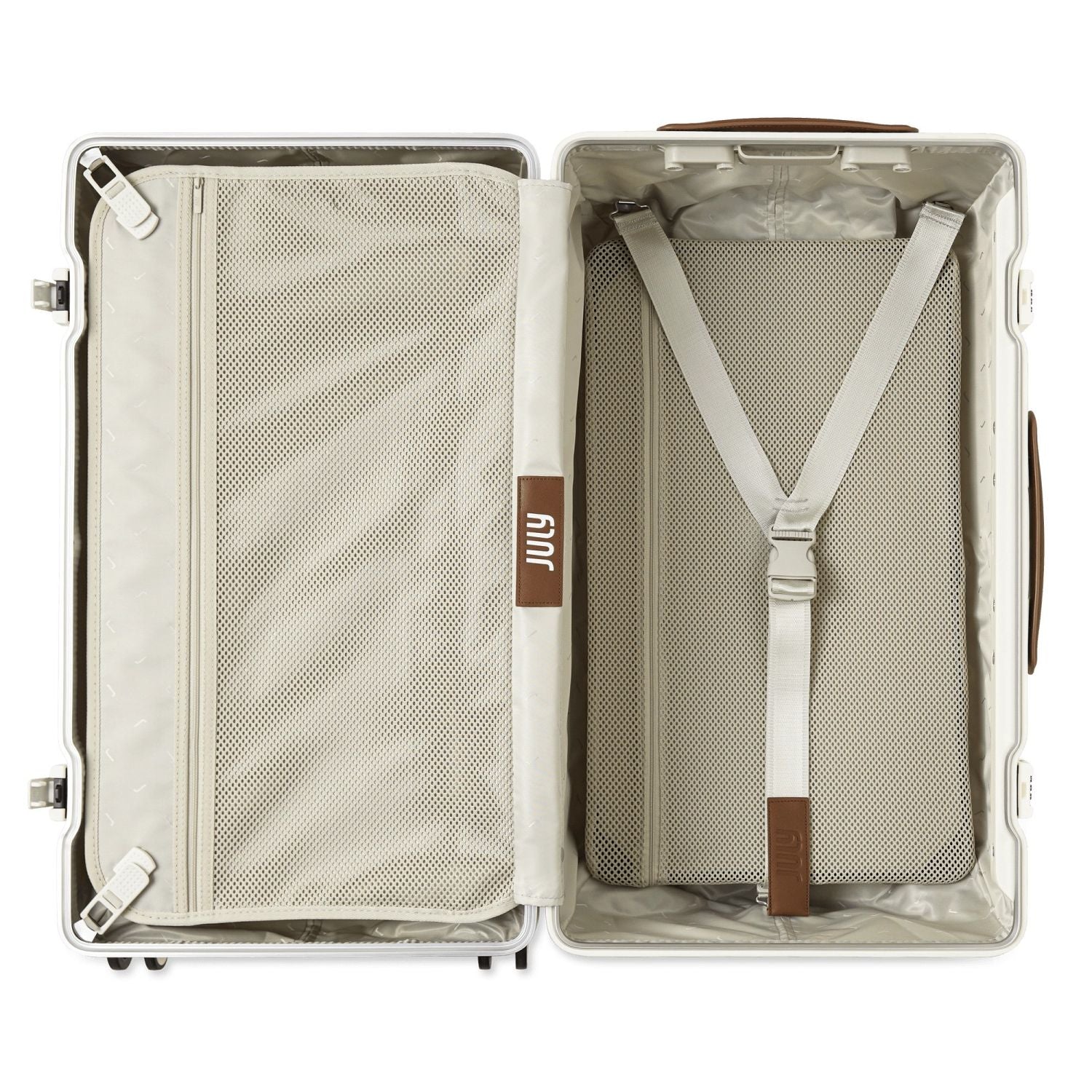 July Checked Trunk Polycarbonate Frame 28" Luggage - Image 141