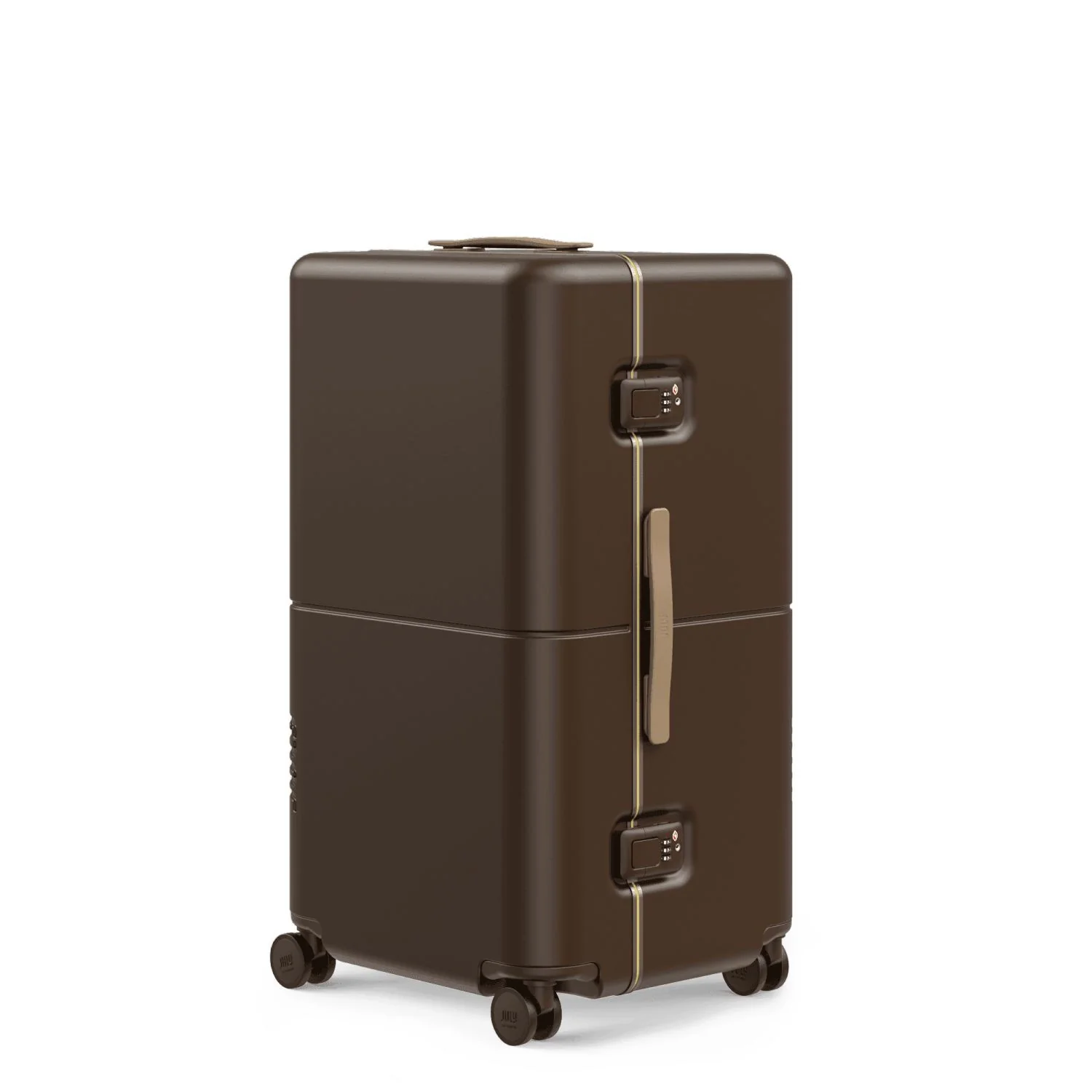 July Checked Trunk Polycarbonate Frame 28" Luggage - Image 202