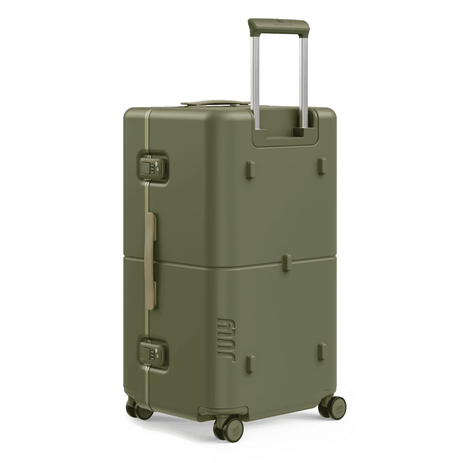 July Checked Trunk Polycarbonate Frame 28" Luggage - Image 86