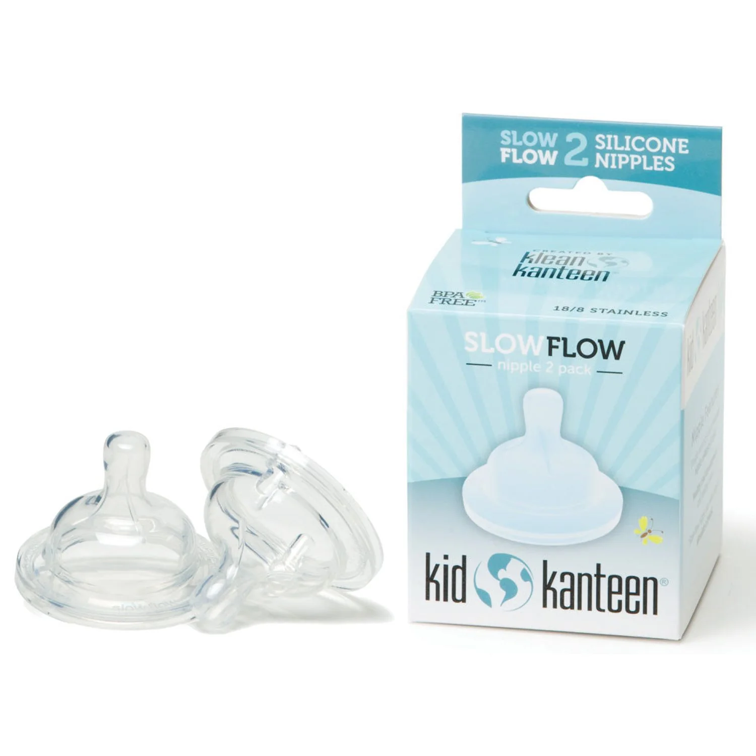 Klean Kanteen Baby Nipples Slow Flow - Image 2