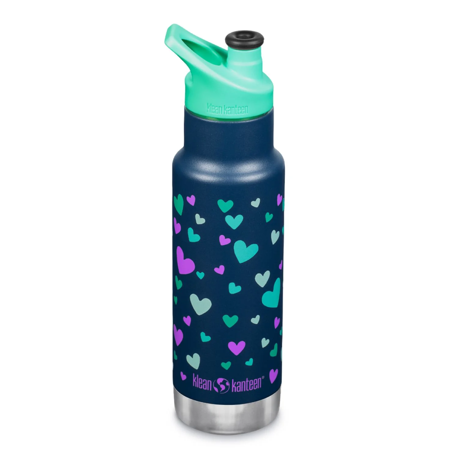 Klean Kanteen Insulated Kid Classic 12oz Water Bottle (with Kid Sport Cap) - Image 6