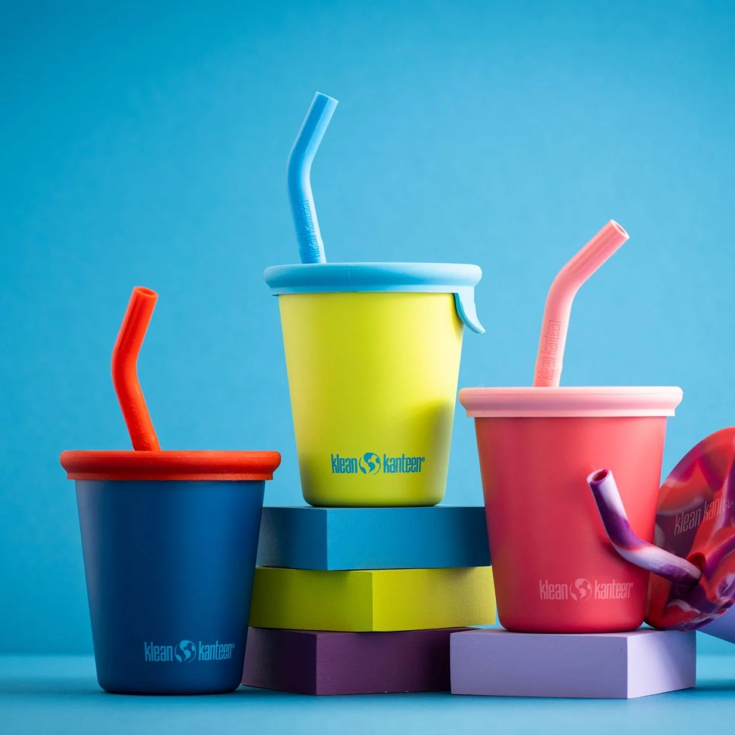 Klean Kanteen Kid Cup 10oz (with Kid Straw Lid) - Image 25