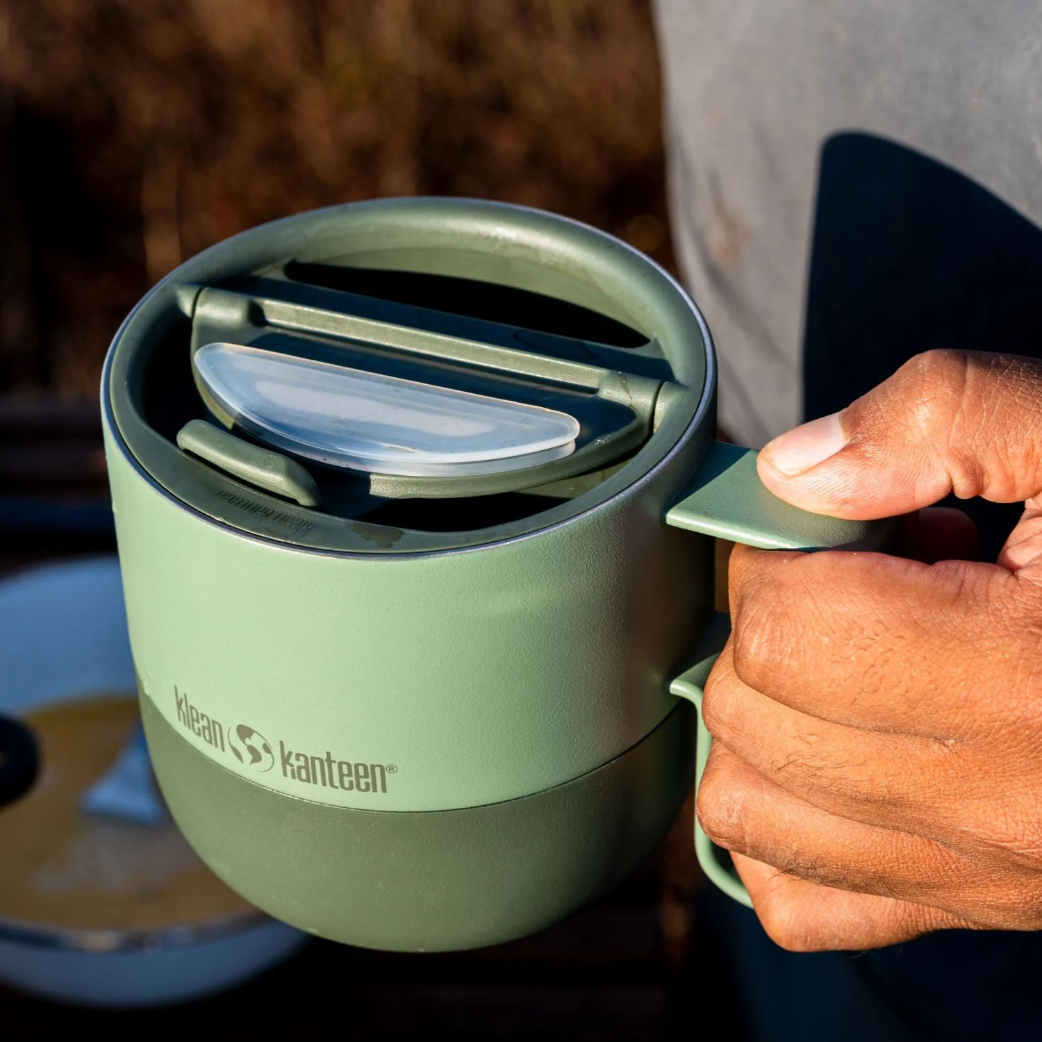 Klean Kanteen Rise 14oz Mug (with Flip Lid) - Image 8