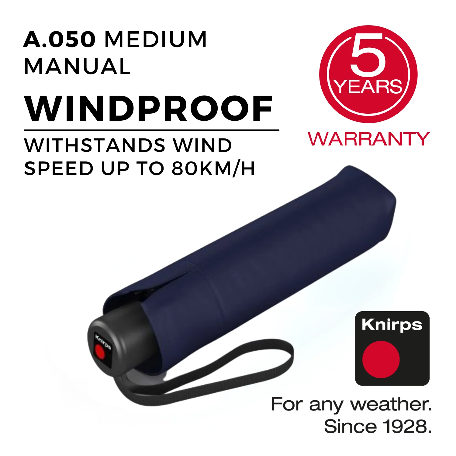 Knirps A.050 Medium Manual Umbrella V2 - Image 9