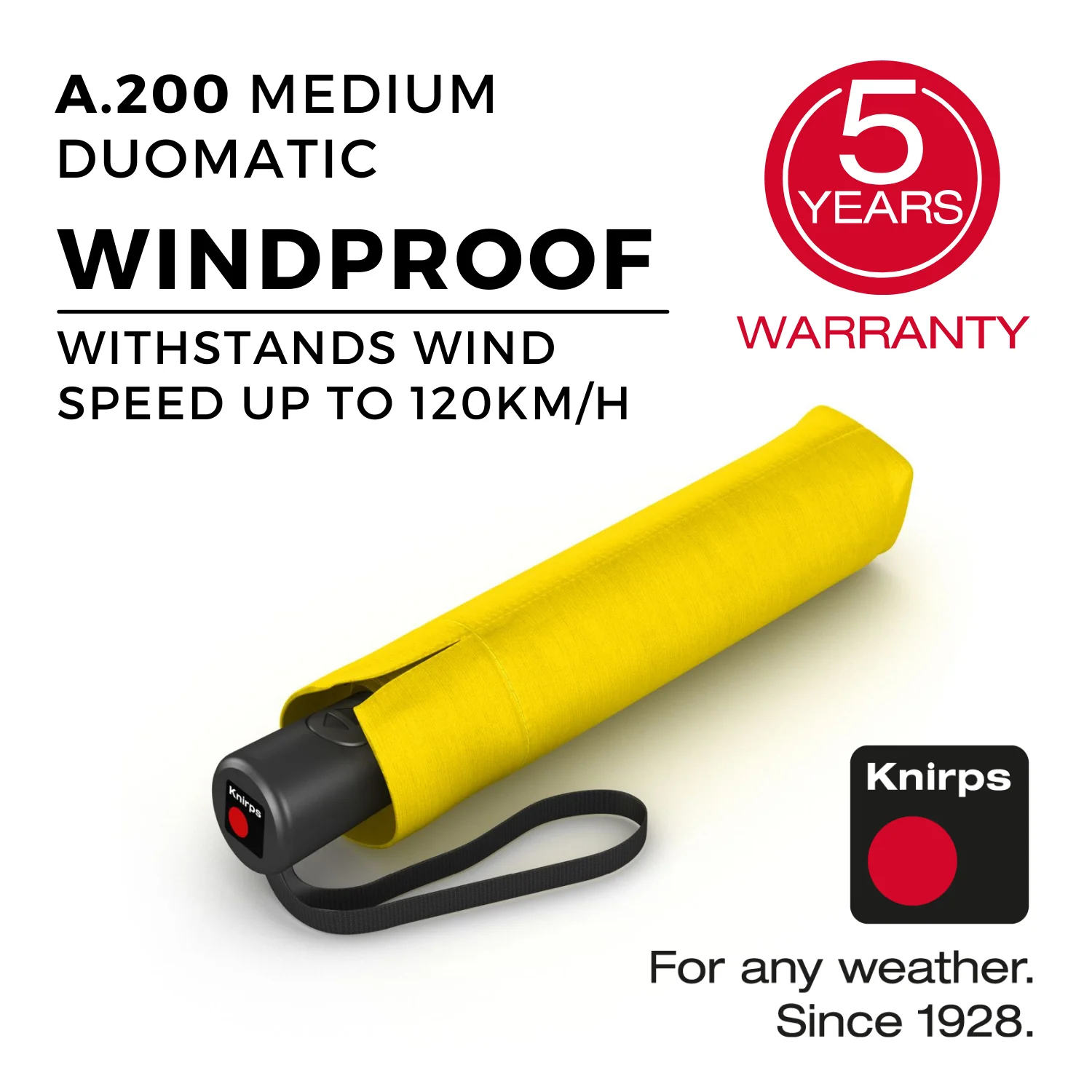 Knirps A.200 Medium Duomatic Umbrella - Image 15
