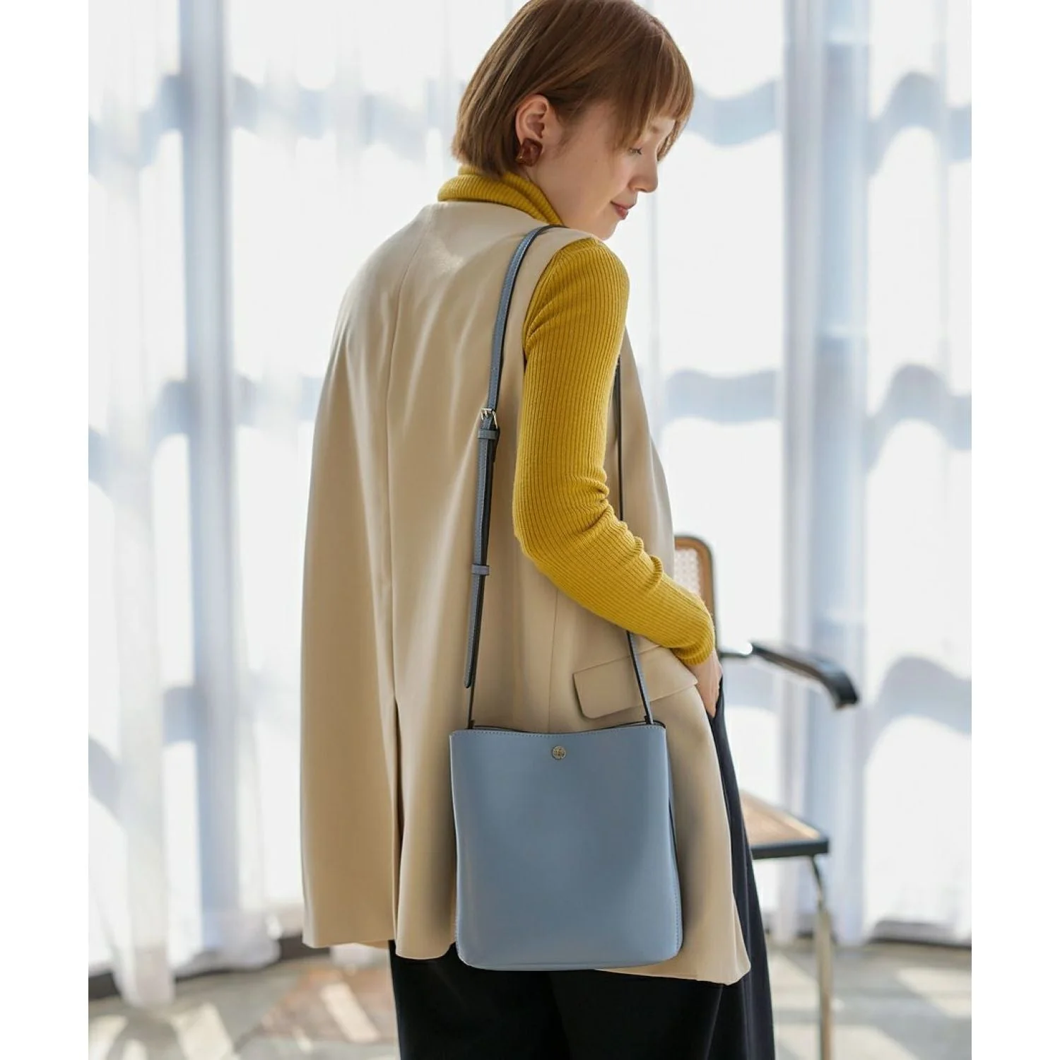 Legato Largo Light Weight Series Vertical Shoulder Bag (SA) - Image 35