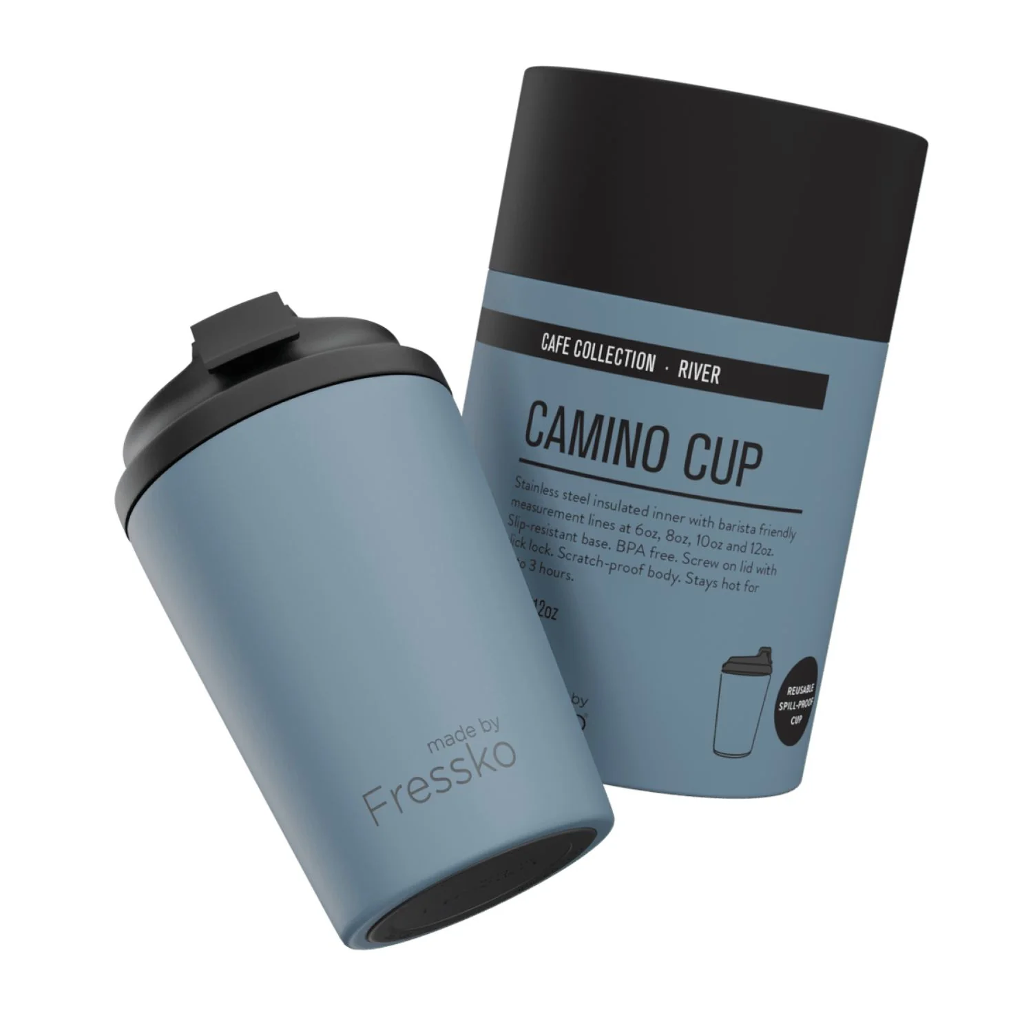 Made By Fressko Camino 12oz Insulated Stainless Steel Cup - Image 68