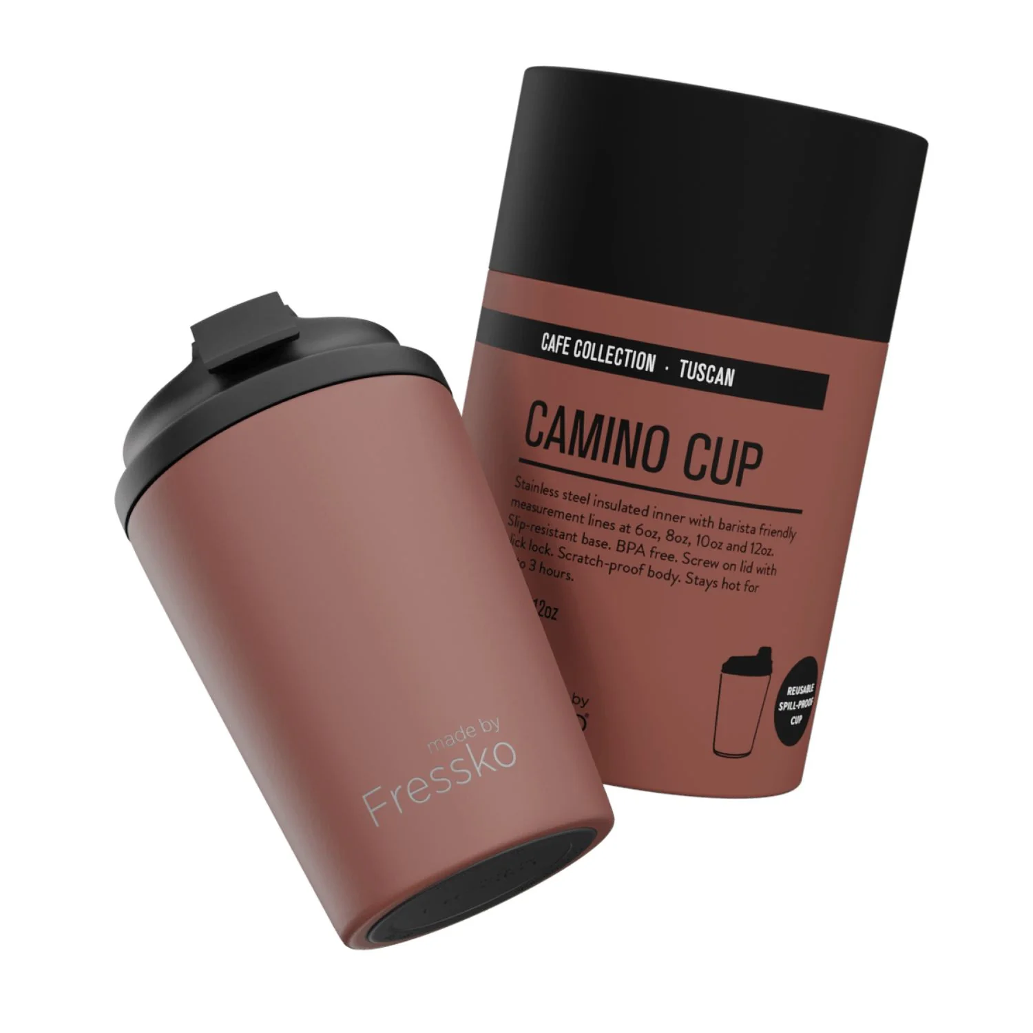 Made By Fressko Camino 12oz Insulated Stainless Steel Cup - Image 88