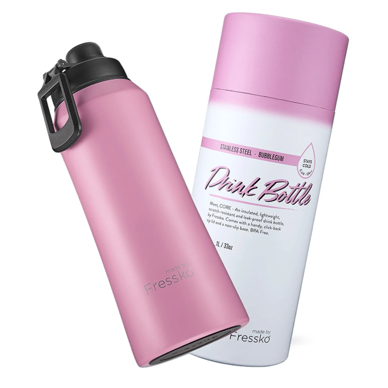 Made By Fressko Core 34oz Insulated Stainless Steel Drink Bottle - Image 5
