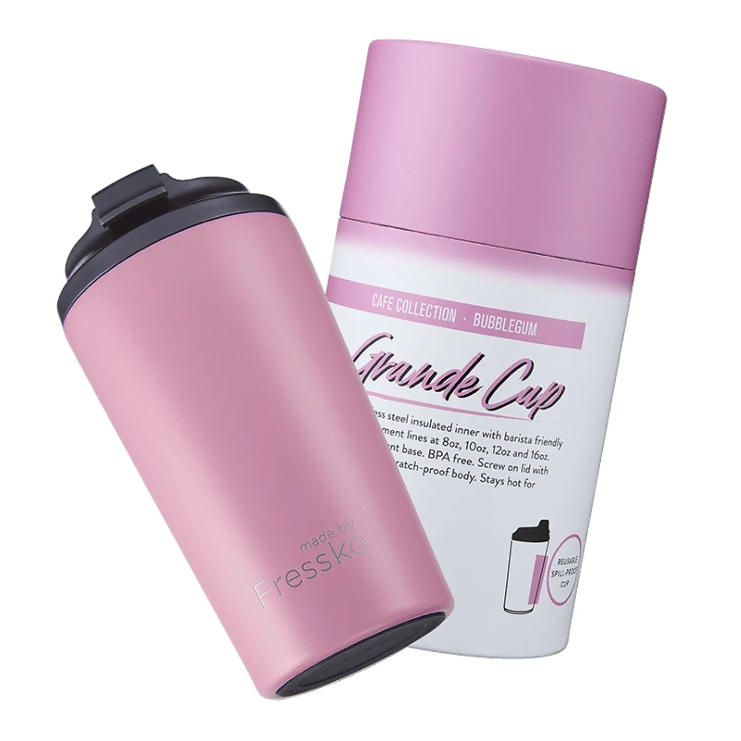 Made By Fressko Grande 16oz Insulated Stainless Steel Cup (SA) - Image 4