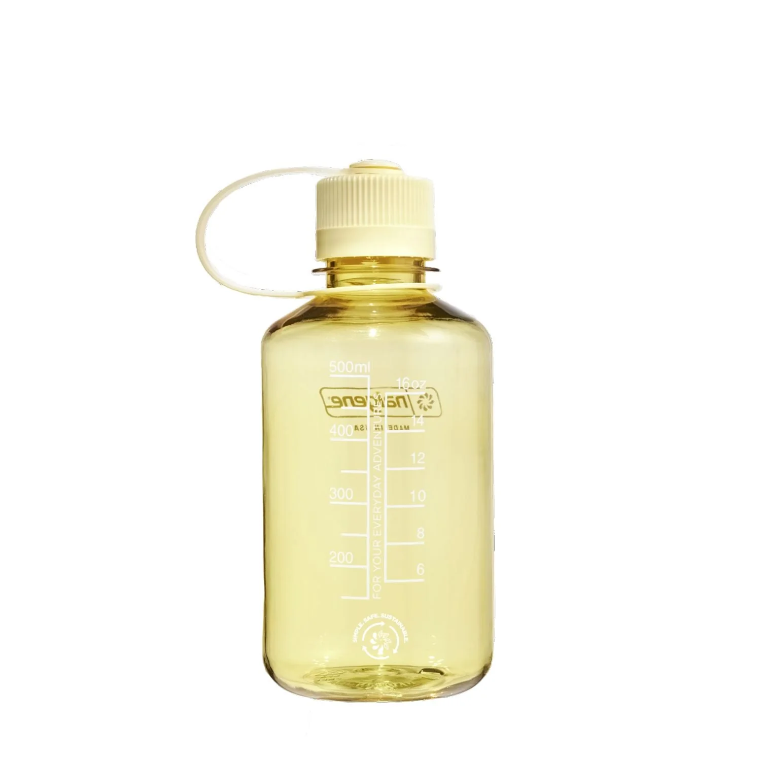 Nalgene 16oz Narrow Mouth Sustain Water Bottle (Monochrome) - Image 2