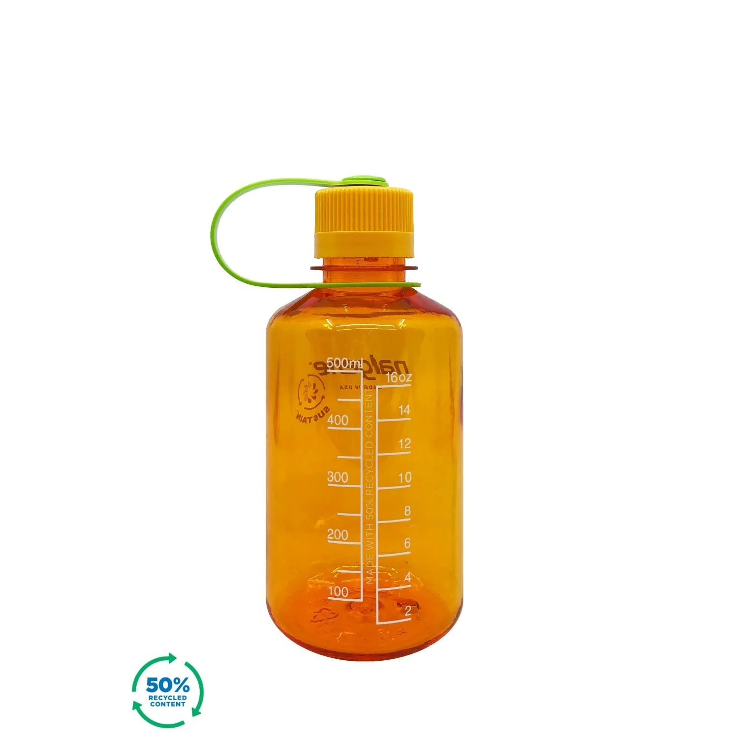 Nalgene 16oz Narrow Mouth Water Bottle (Plain) (SA) - Image 2