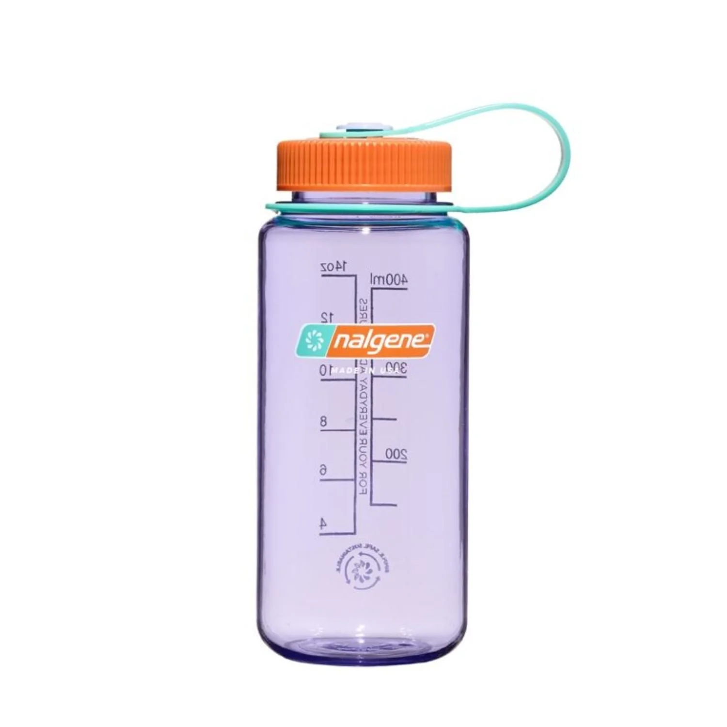Nalgene 16oz Wide Mouth Sustain Water Bottle (Plain) - Image 8