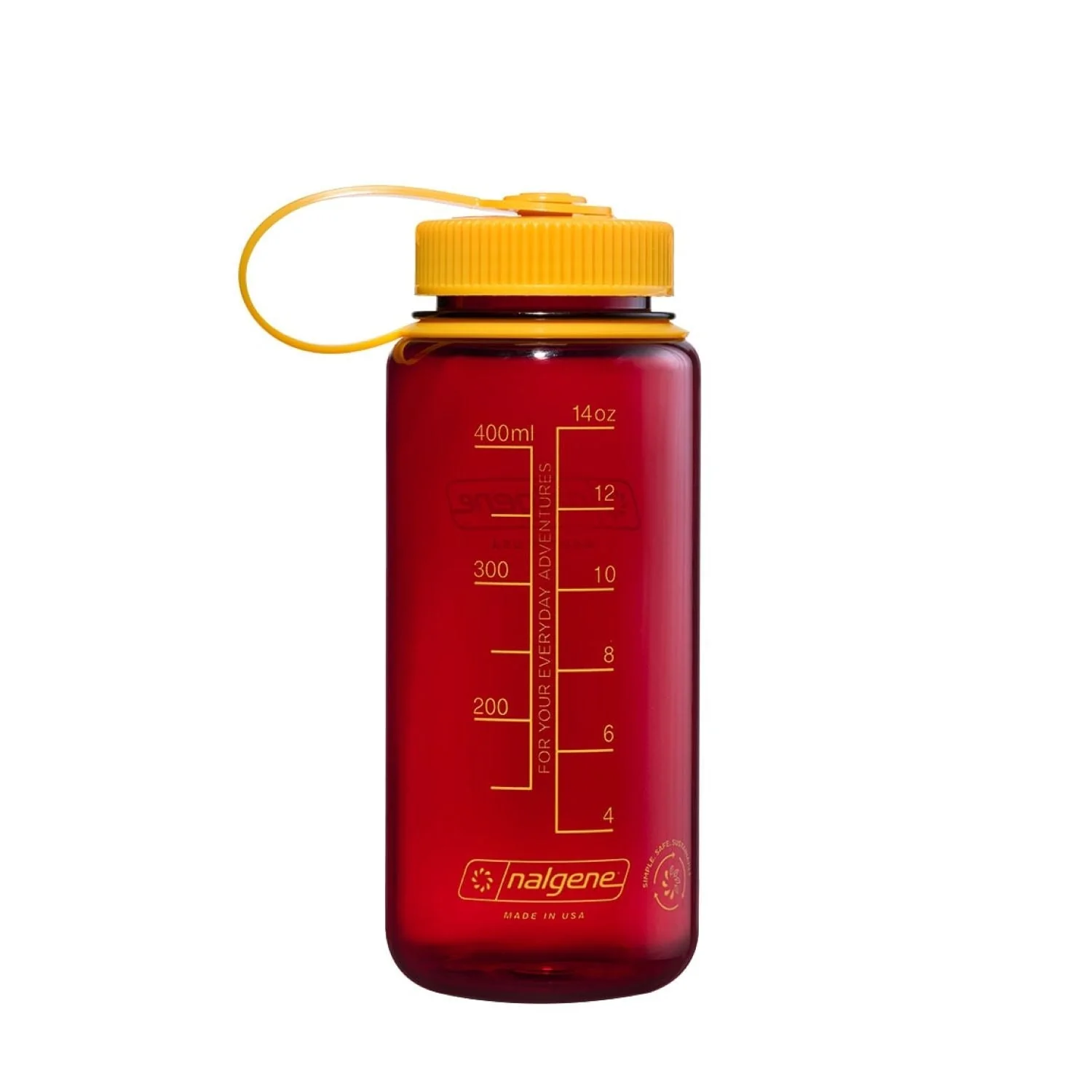 Nalgene 16oz Wide Mouth Sustain Water Bottle (Plain) (SA) - Image 46