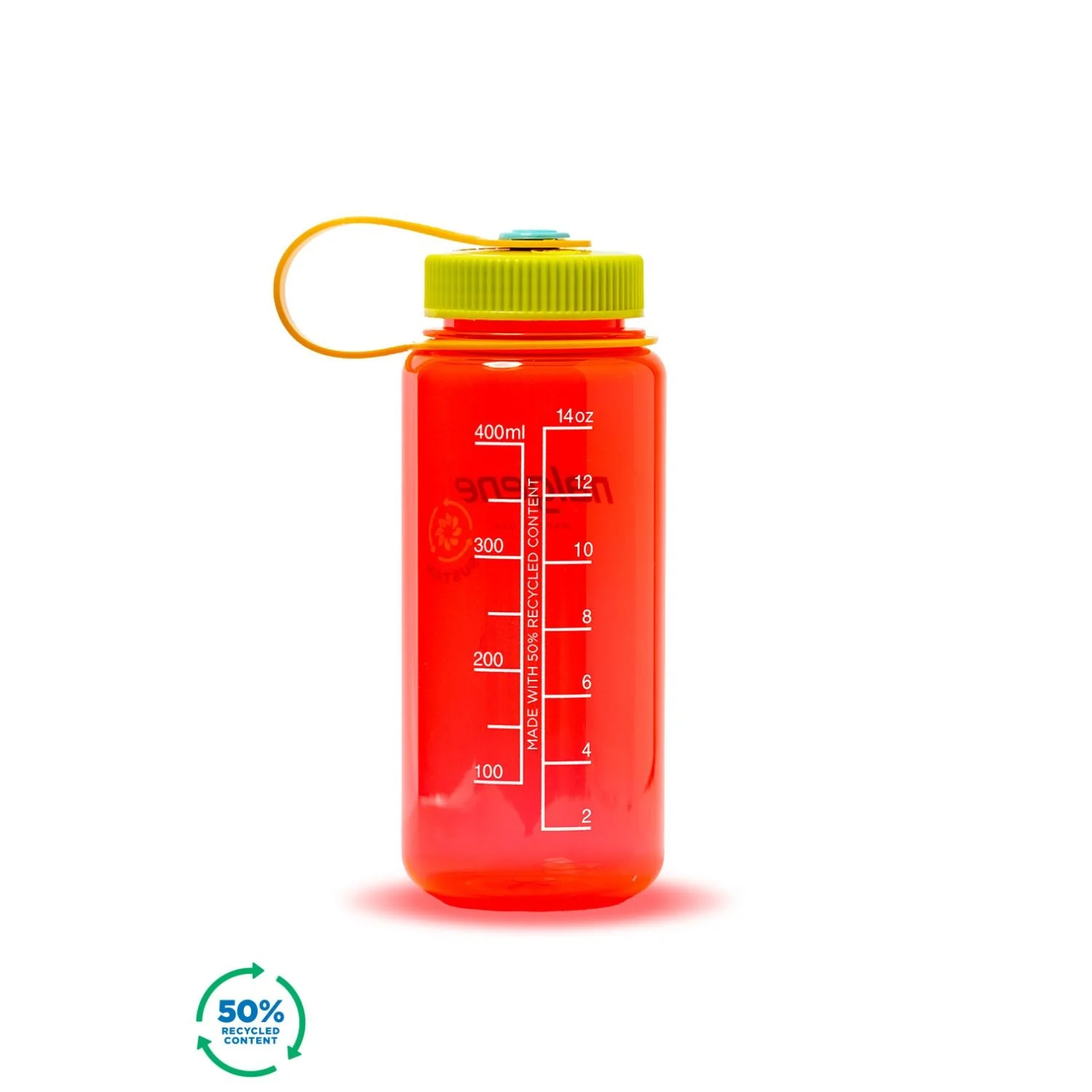 Nalgene 16oz Wide Mouth Sustain Water Bottle (Plain) (SA) - Image 6